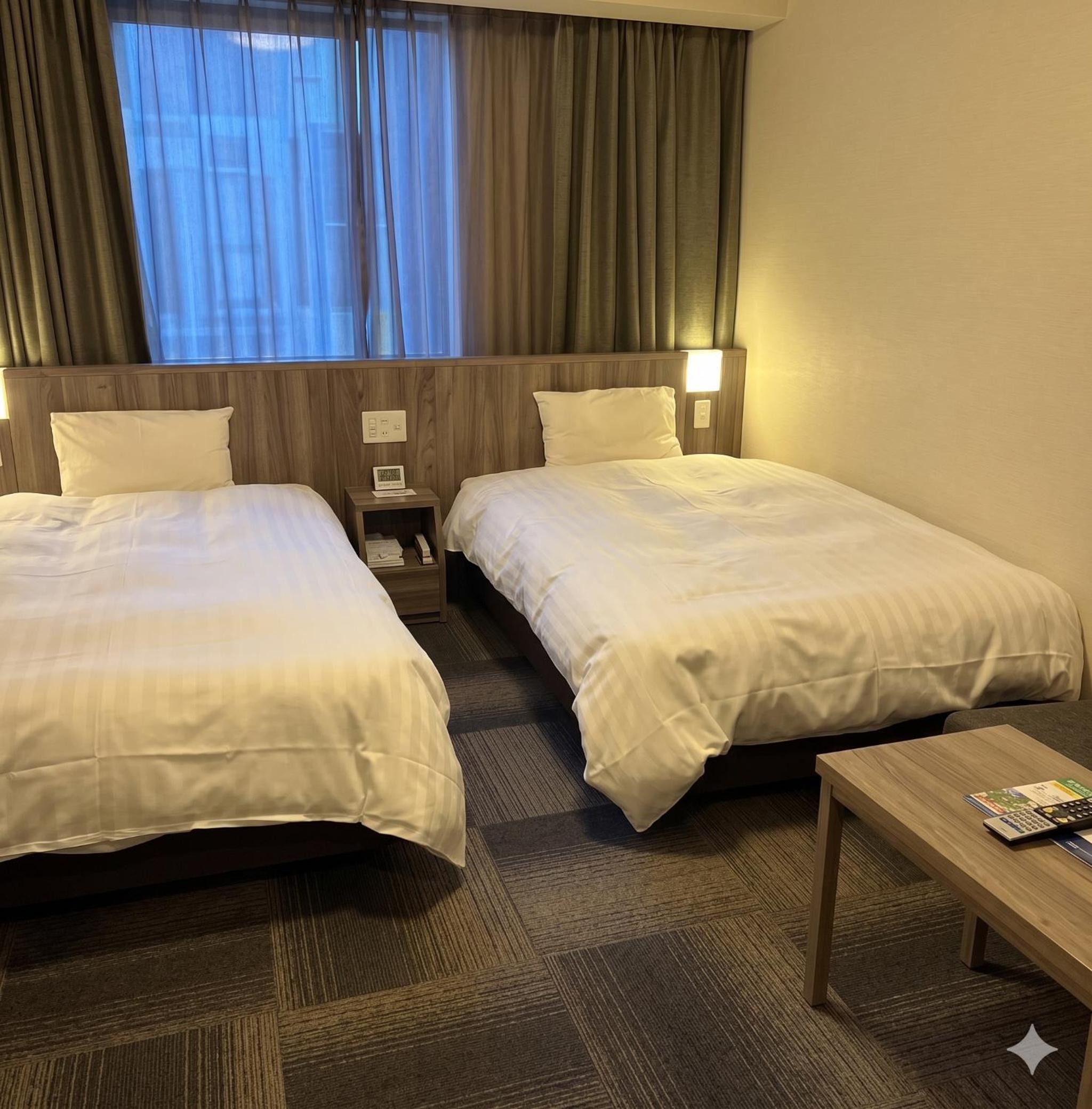 Non-Smoking Twin Room, check-in from 15:00 / check-out until 13:00 (22-hour stay)