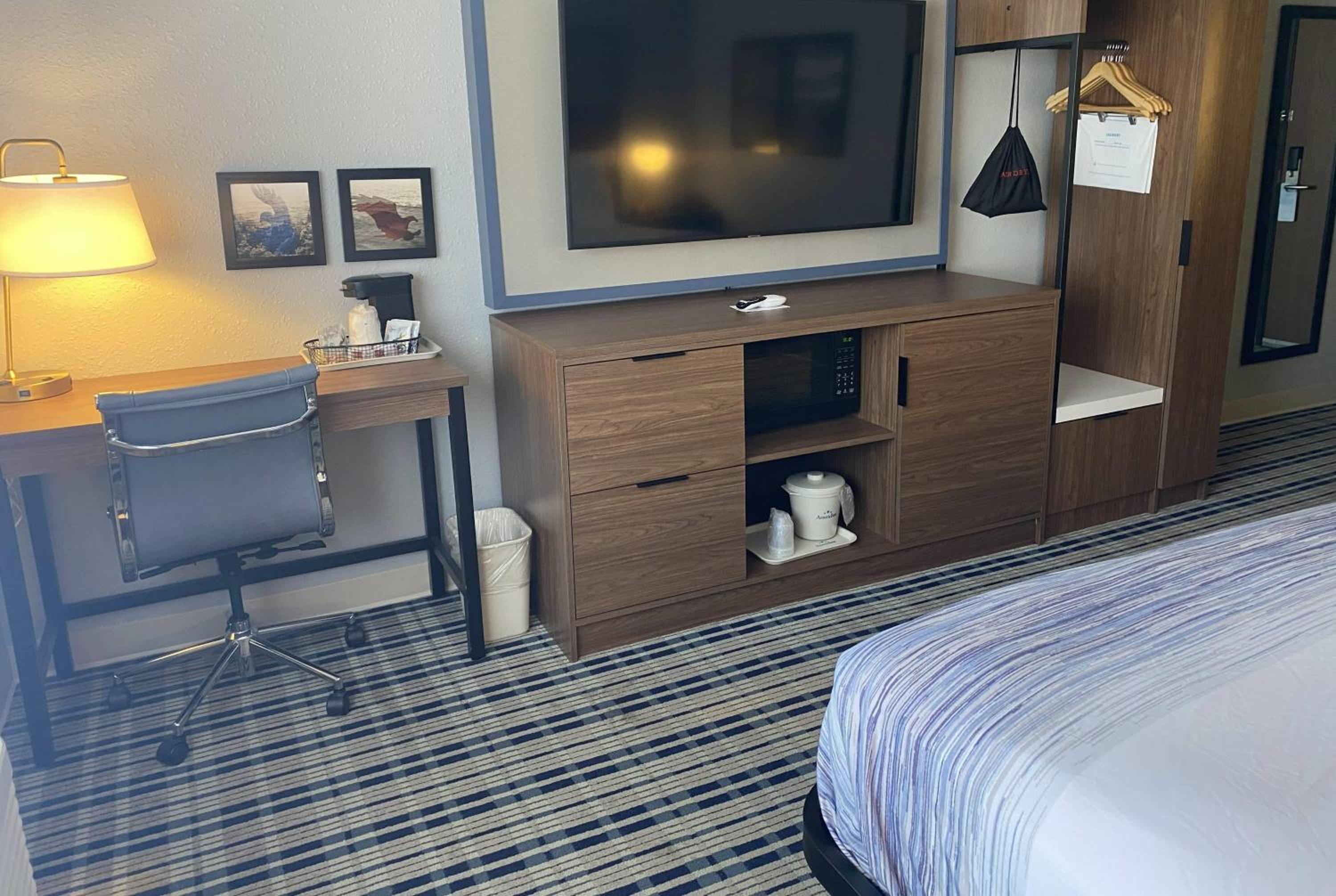 King Room with Roll-in Shower - Mobility Access/Non-Smoking
