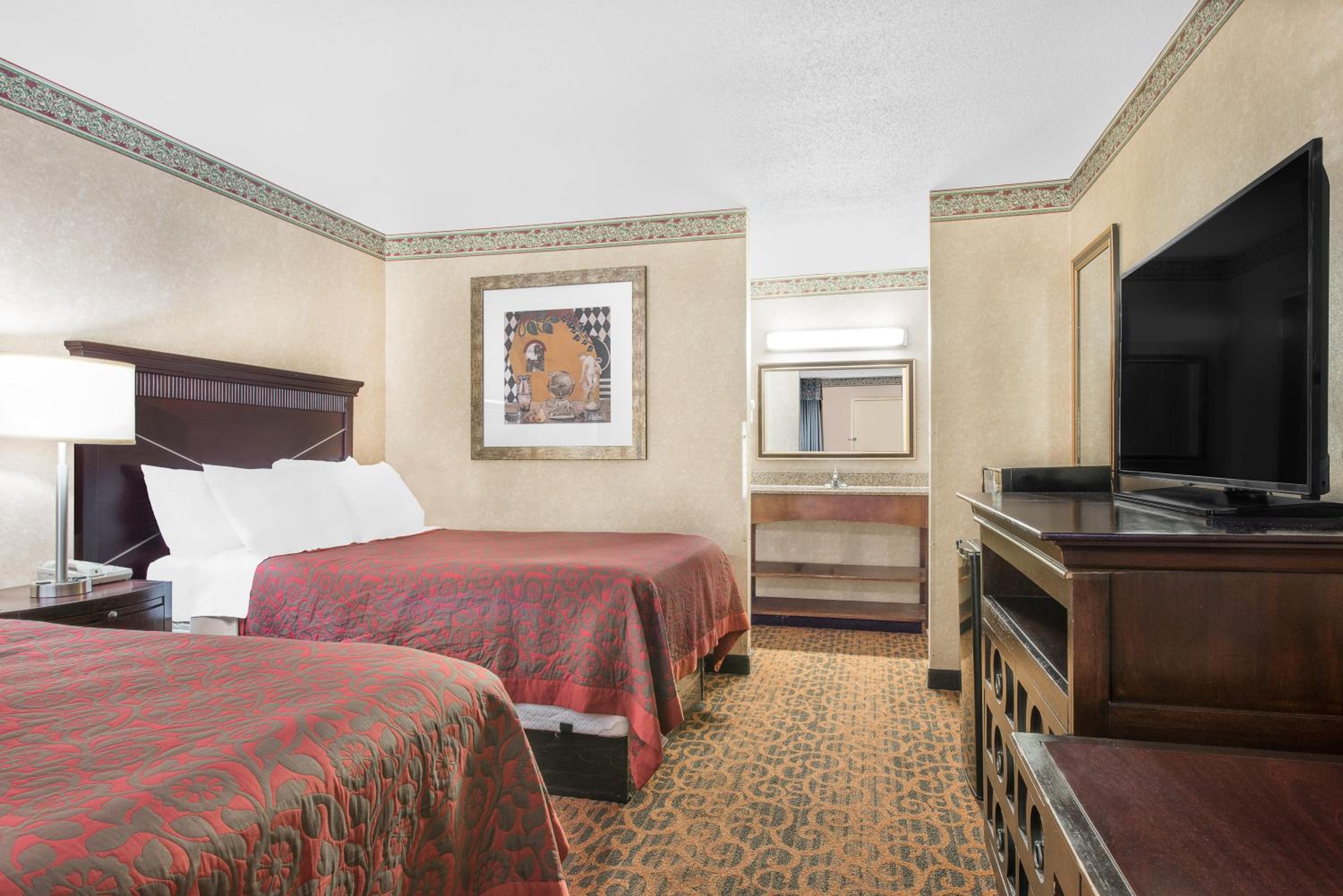 Double Room with Two Double Beds - Smoking - Photo 1