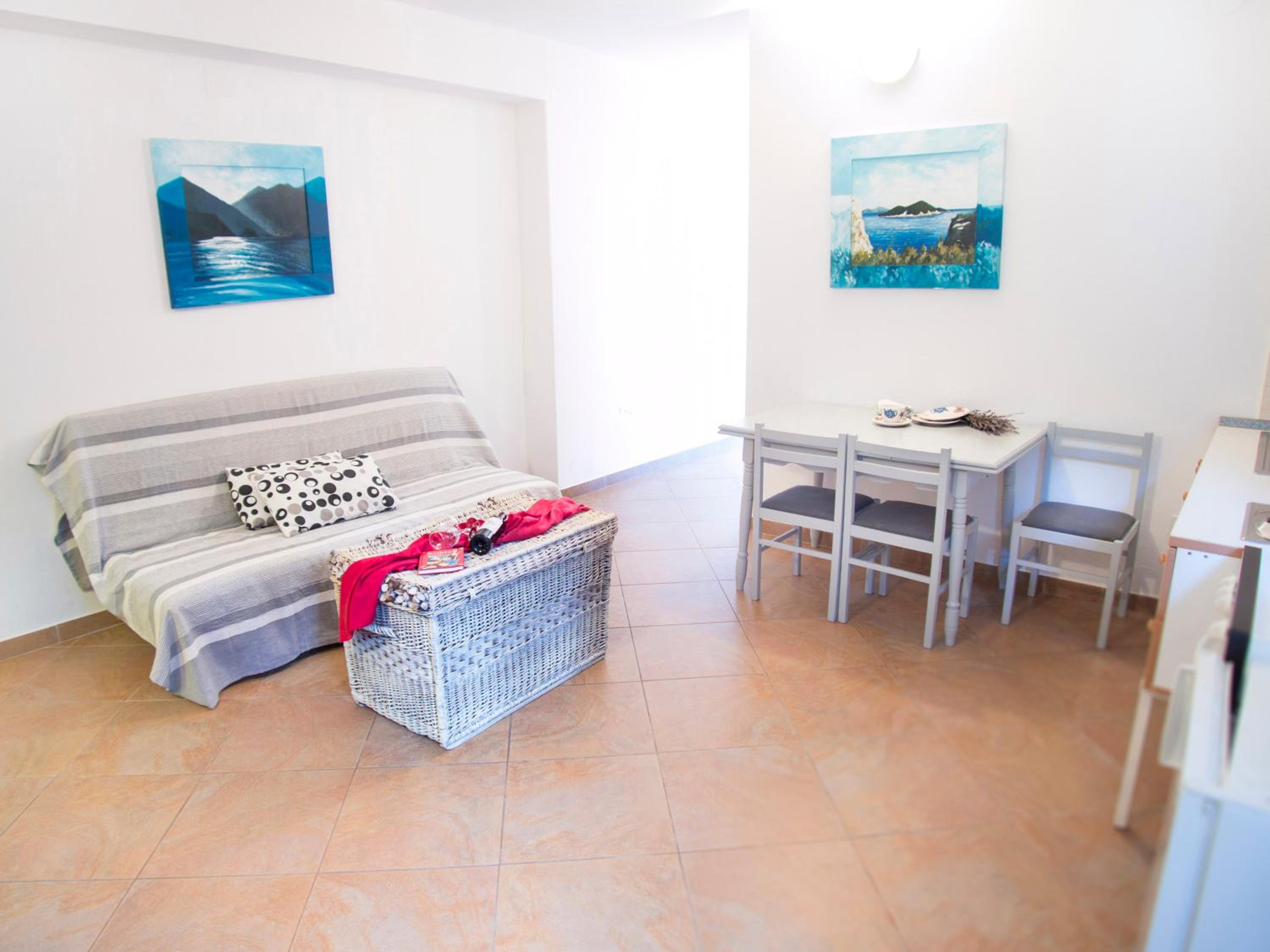 One-Bedroom Apartment with Terrace and Sea View