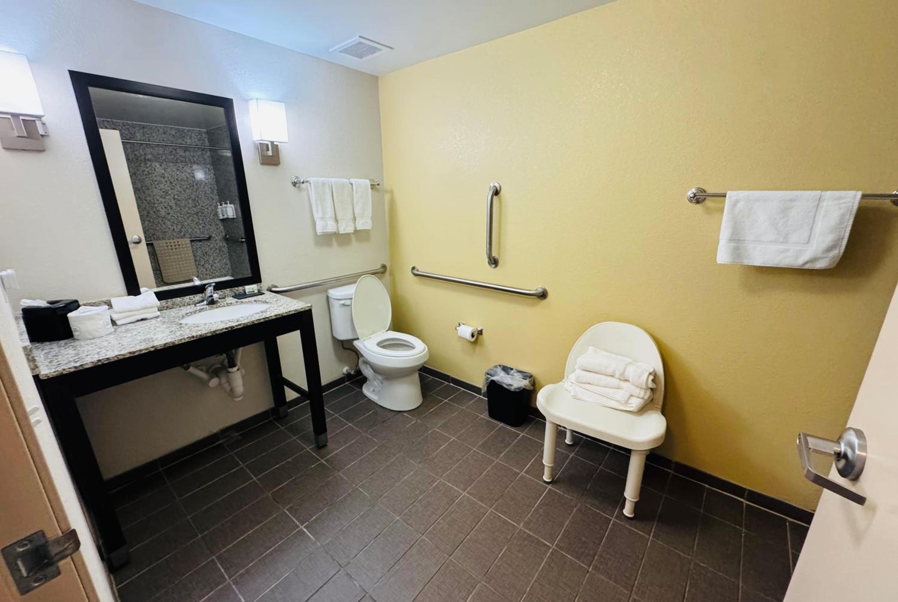 King Room with Mobility/Hearing Access and Roll-In Shower, Non-Smoking - Photo 3