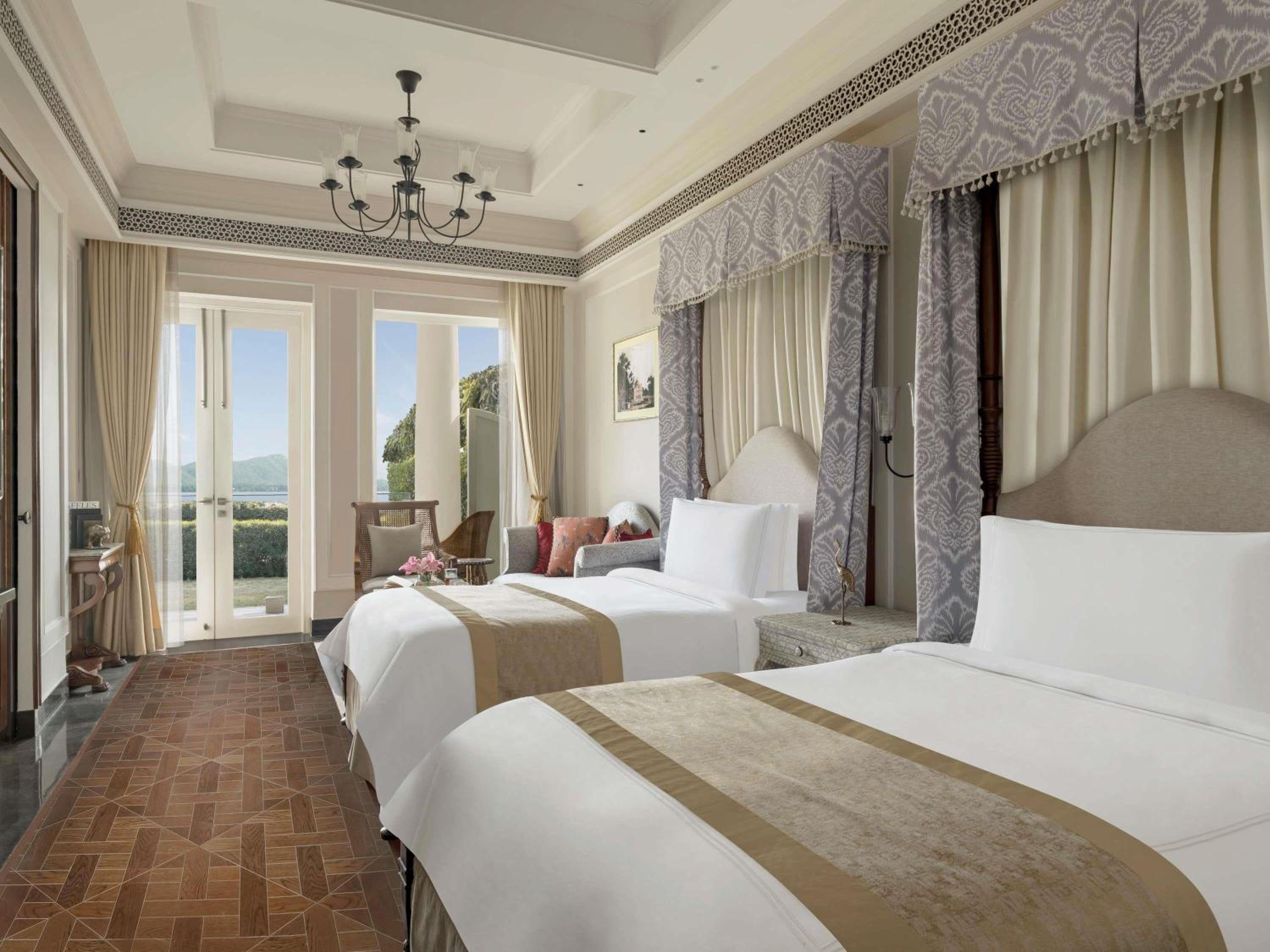 Flamingo Signature Room with Garden Twin Bed:15% off on F&B, Spa | soulful yoga| Morning & Evening Aarti | traditional & nature led experiences such as daily tea, curated walks, bird watching, Prana Garden, Rajasthani folk dance, Pottery, Mehendi and more