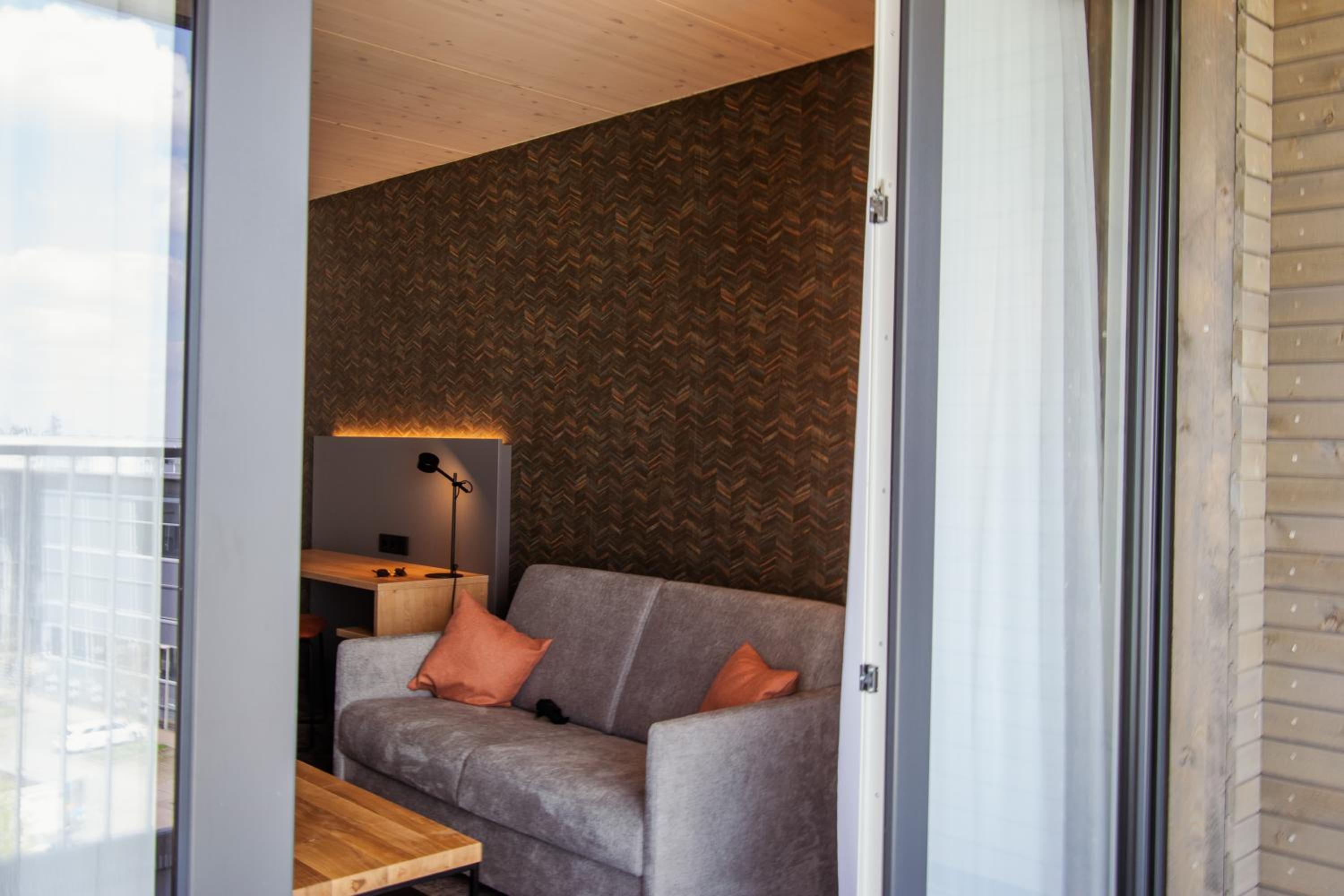Studio with Balcony