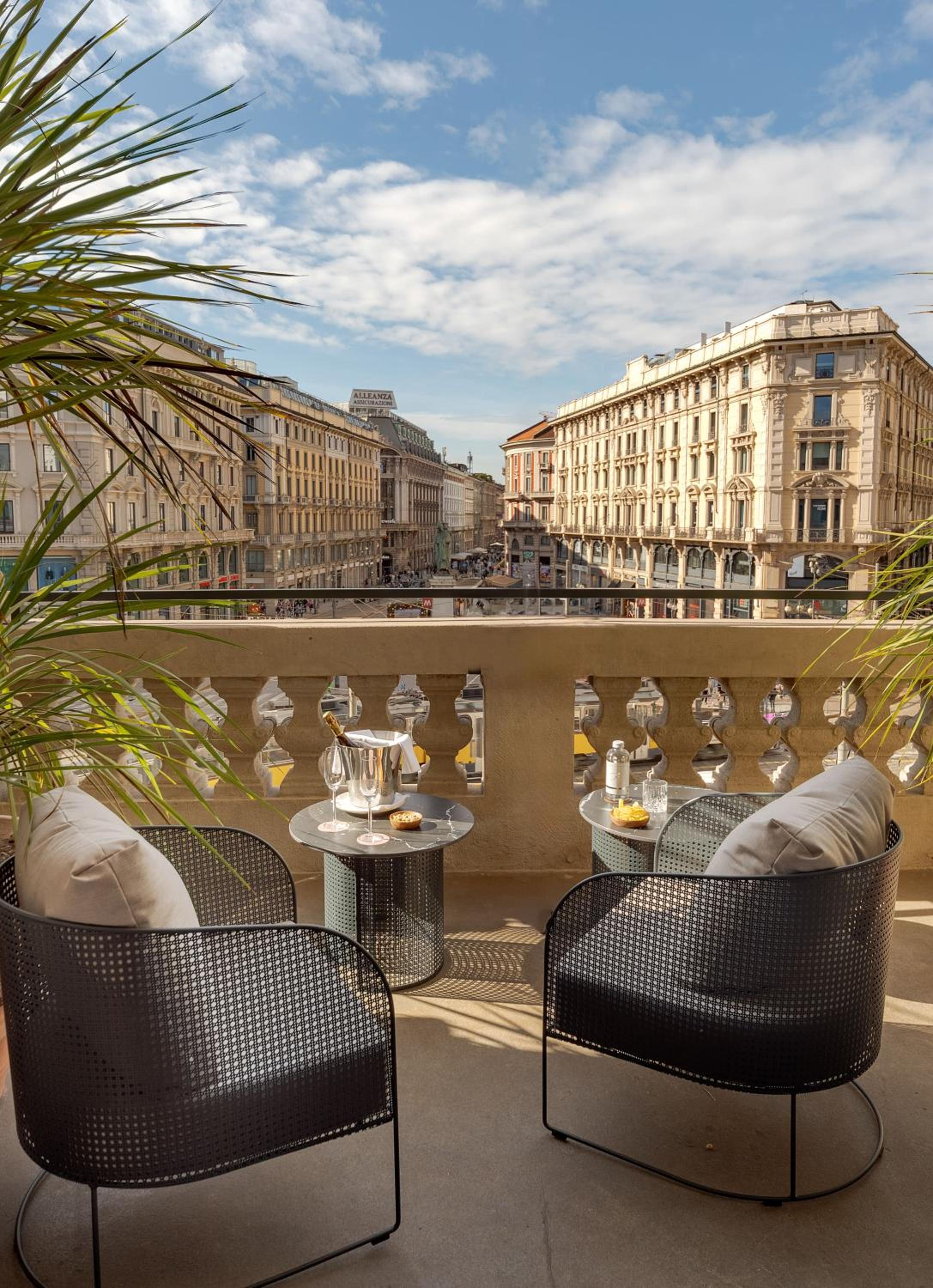 The Cordusio Presidential Suite Terrace with Spa Acess