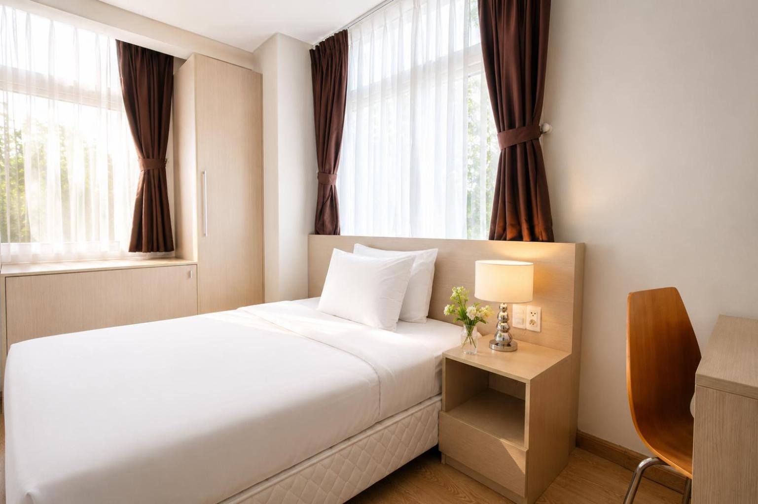 Executive Two-bedroom Apartment – City View