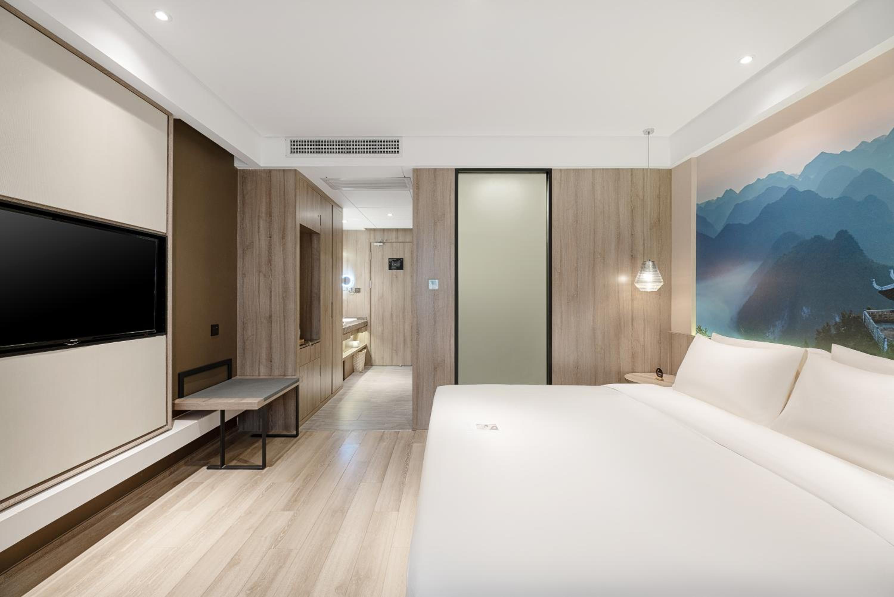 Elegant Double Room with Inner Window