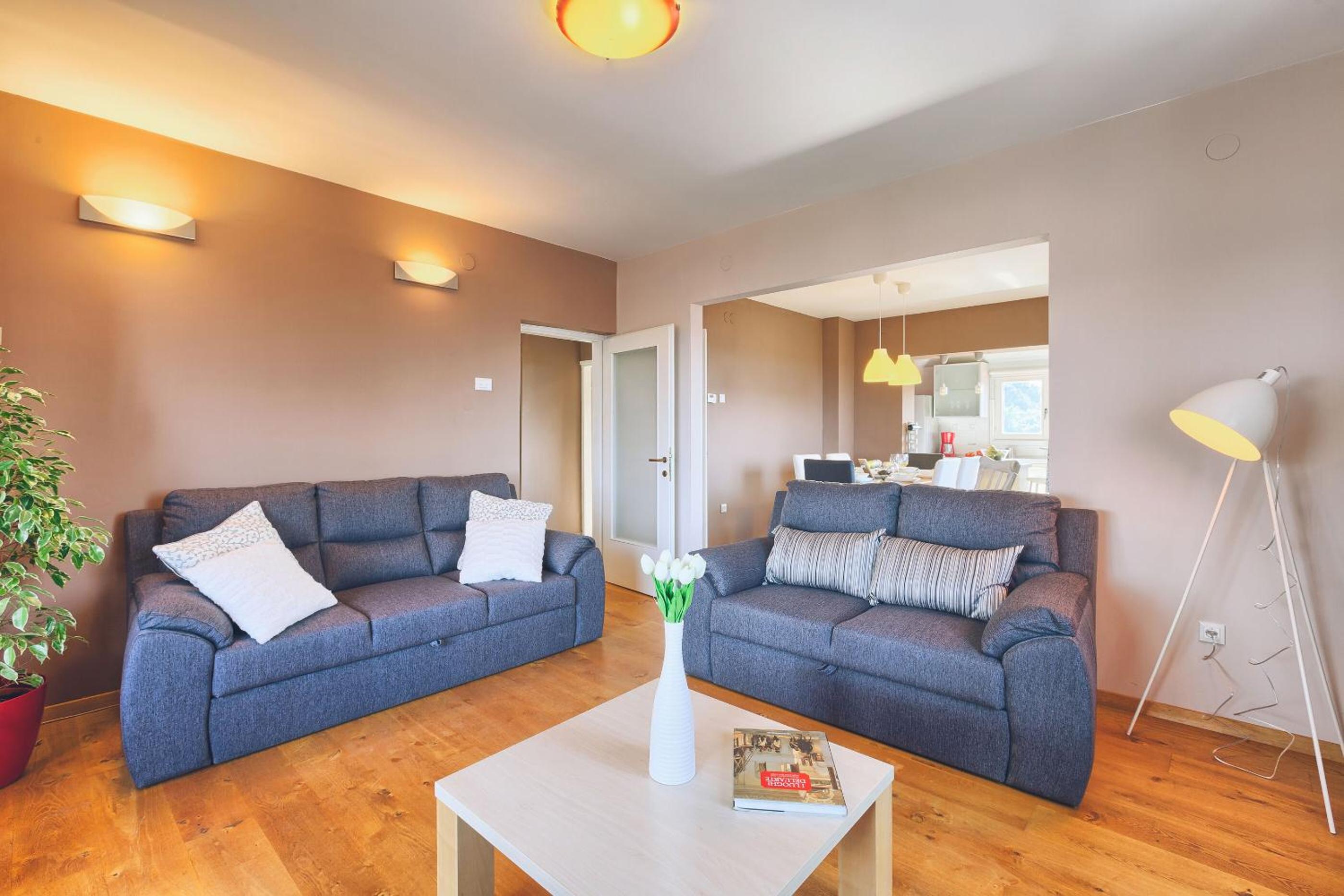 Two-Bedroom Apartment with Balcony