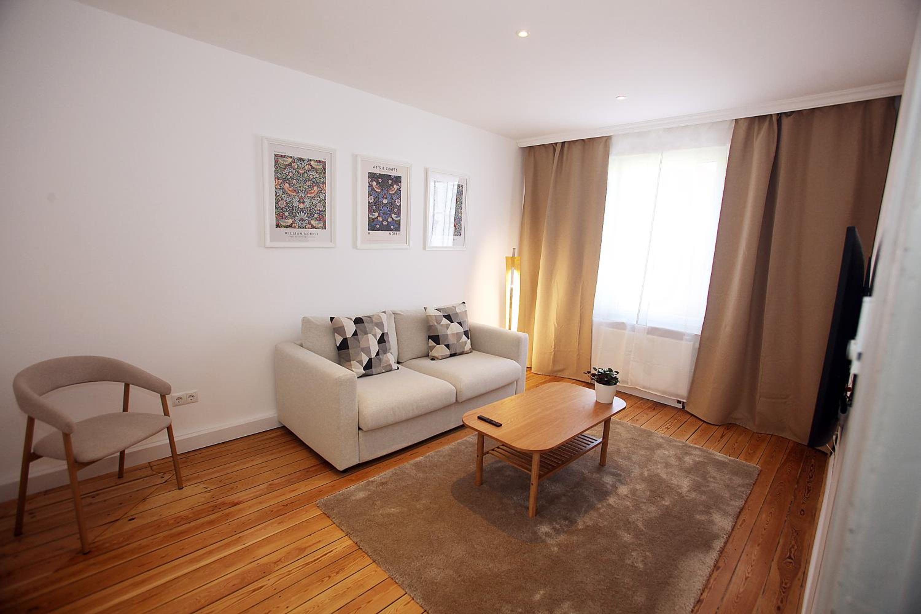One-Bedroom Apartment with Garden View