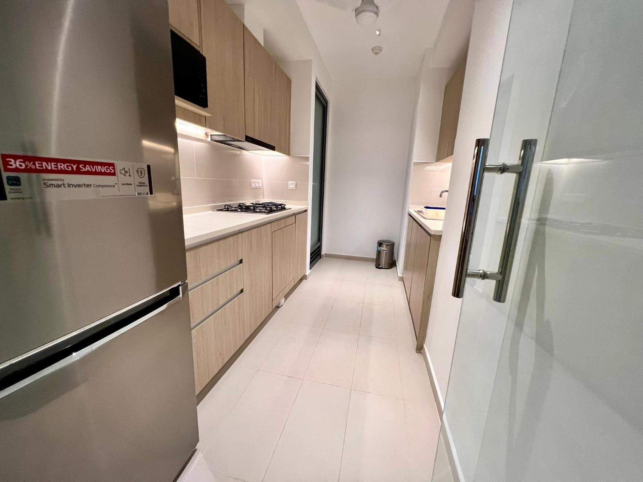 Three-Bedroom Premium Apartment with Balcony