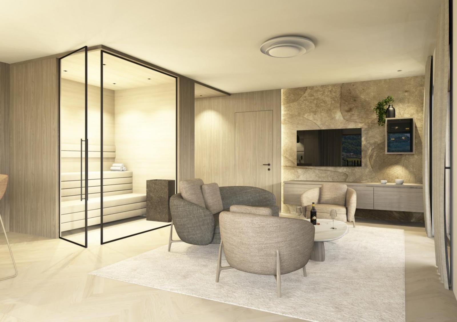 Suite with Sauna