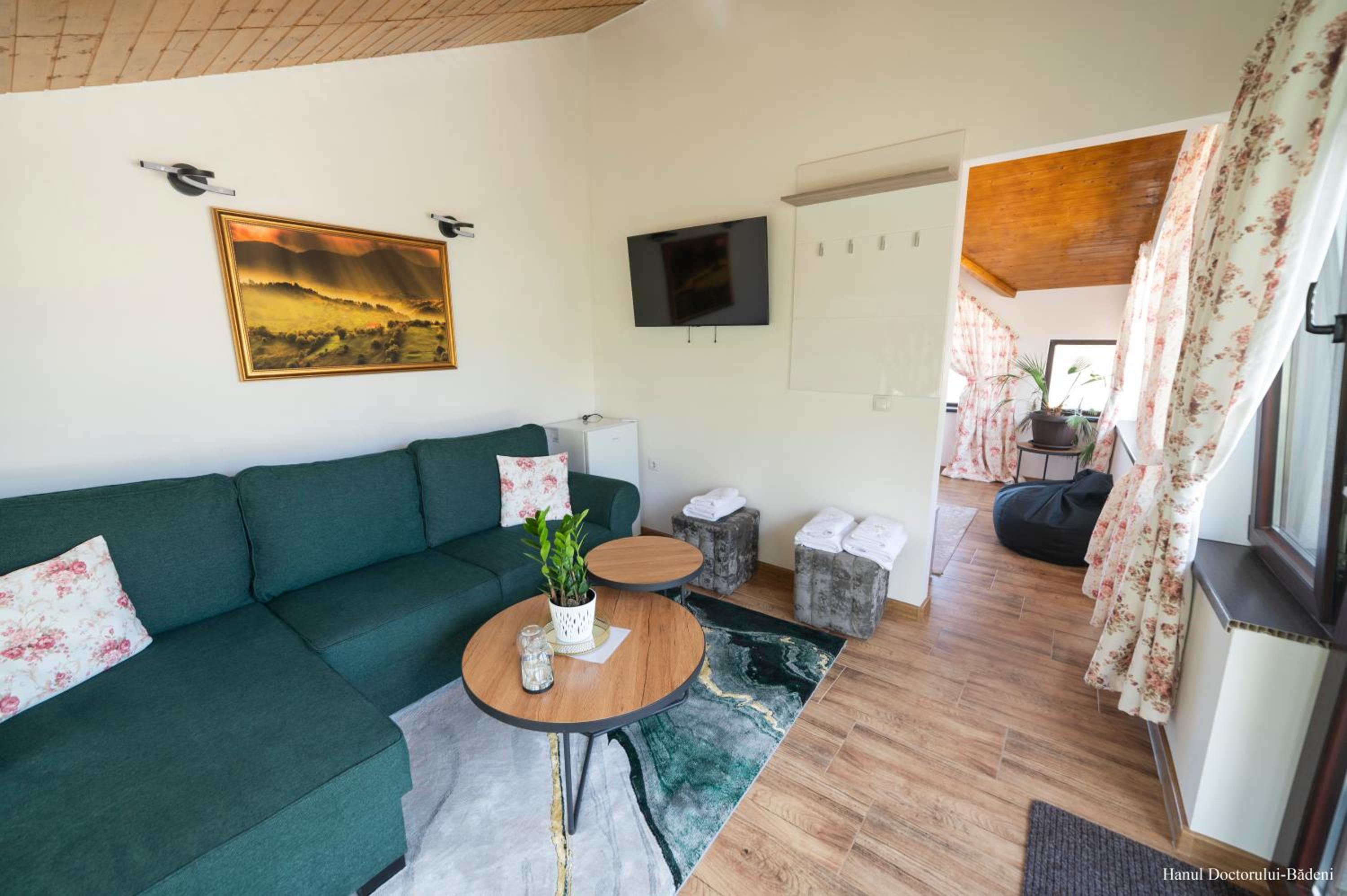 One-Bedroom Apartment with Balcony and Mountain View   photo 2