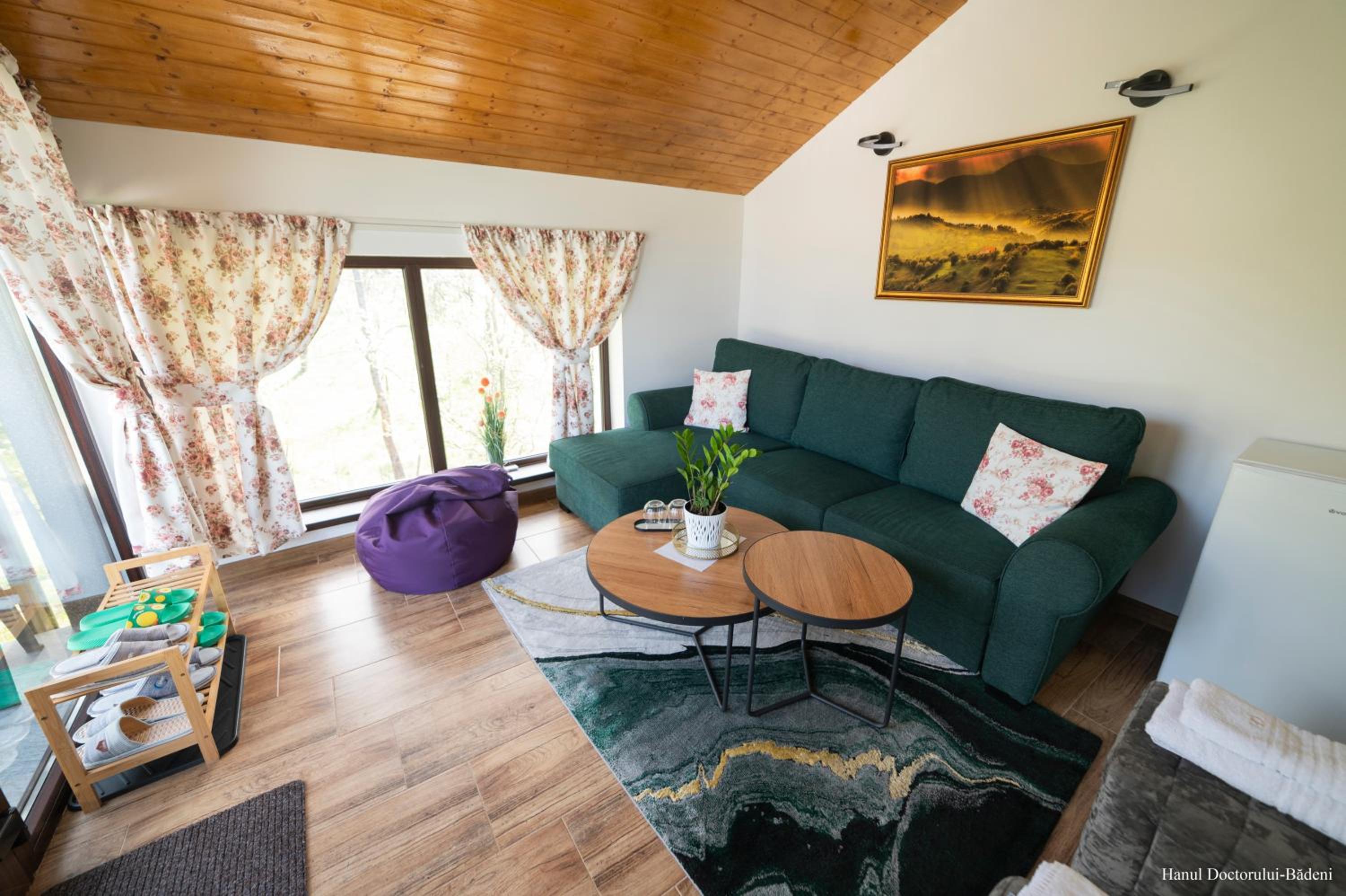 One-Bedroom Apartment with Balcony and Mountain View   photo 3