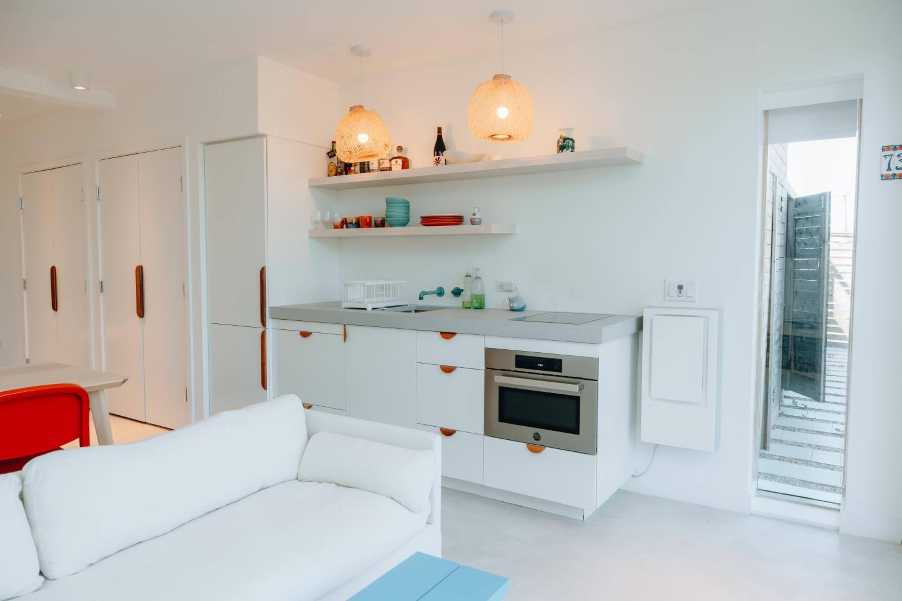 One-Bedroom Apartment with Terrace
