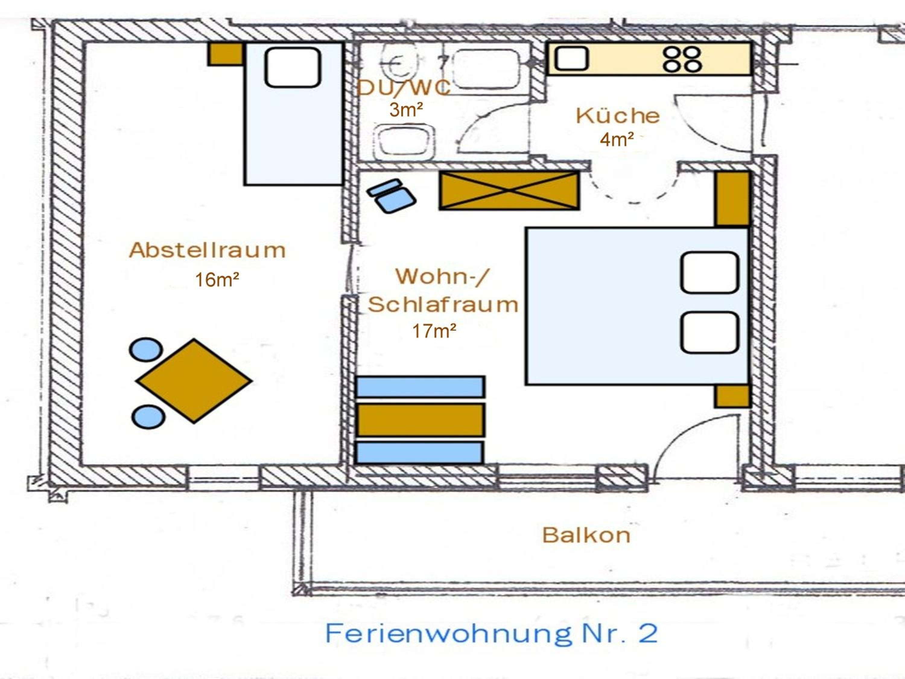 Apartment with Balcony photo 3