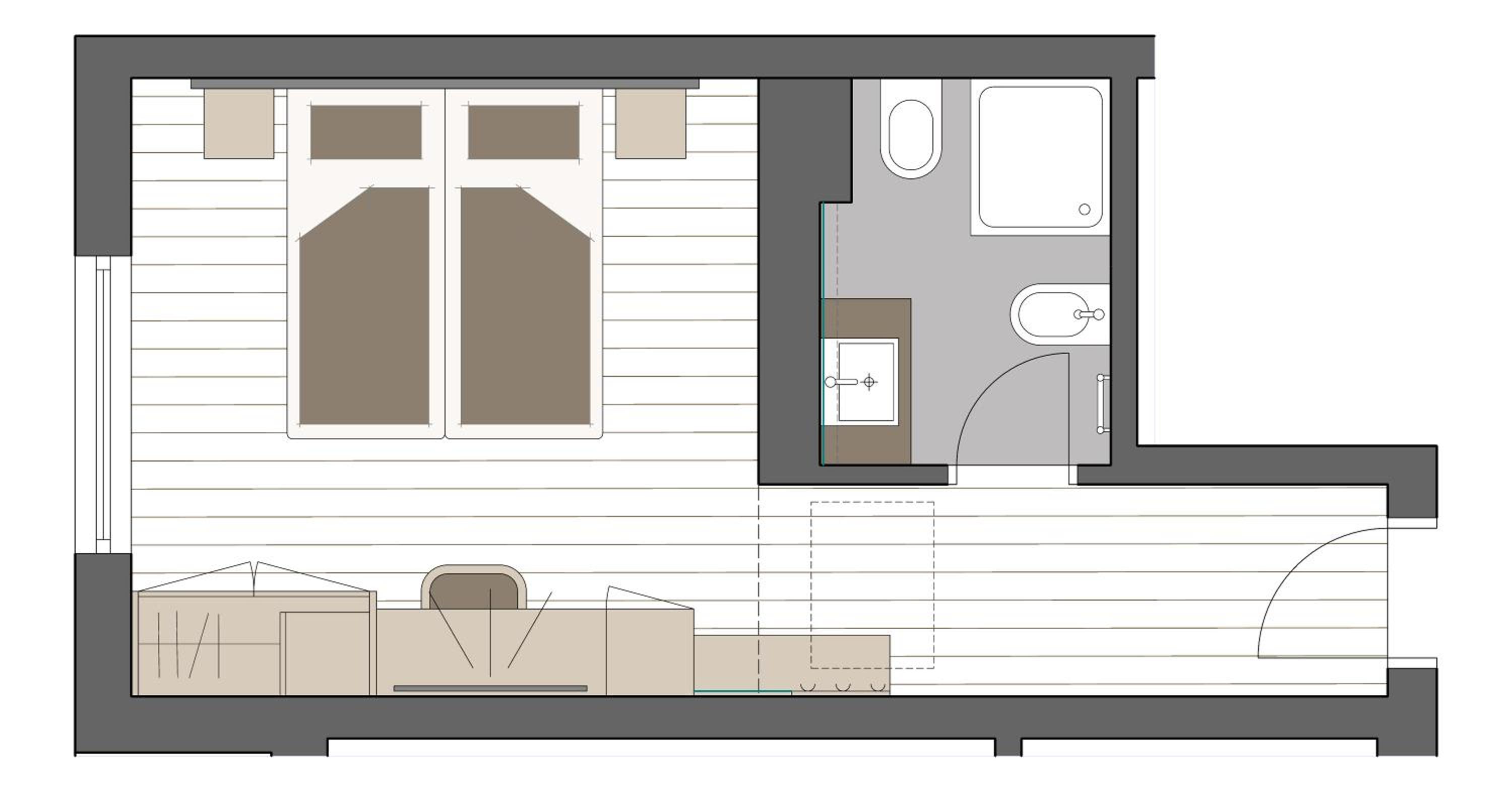 Double or Twin Room  Small - Annex - Photo 4