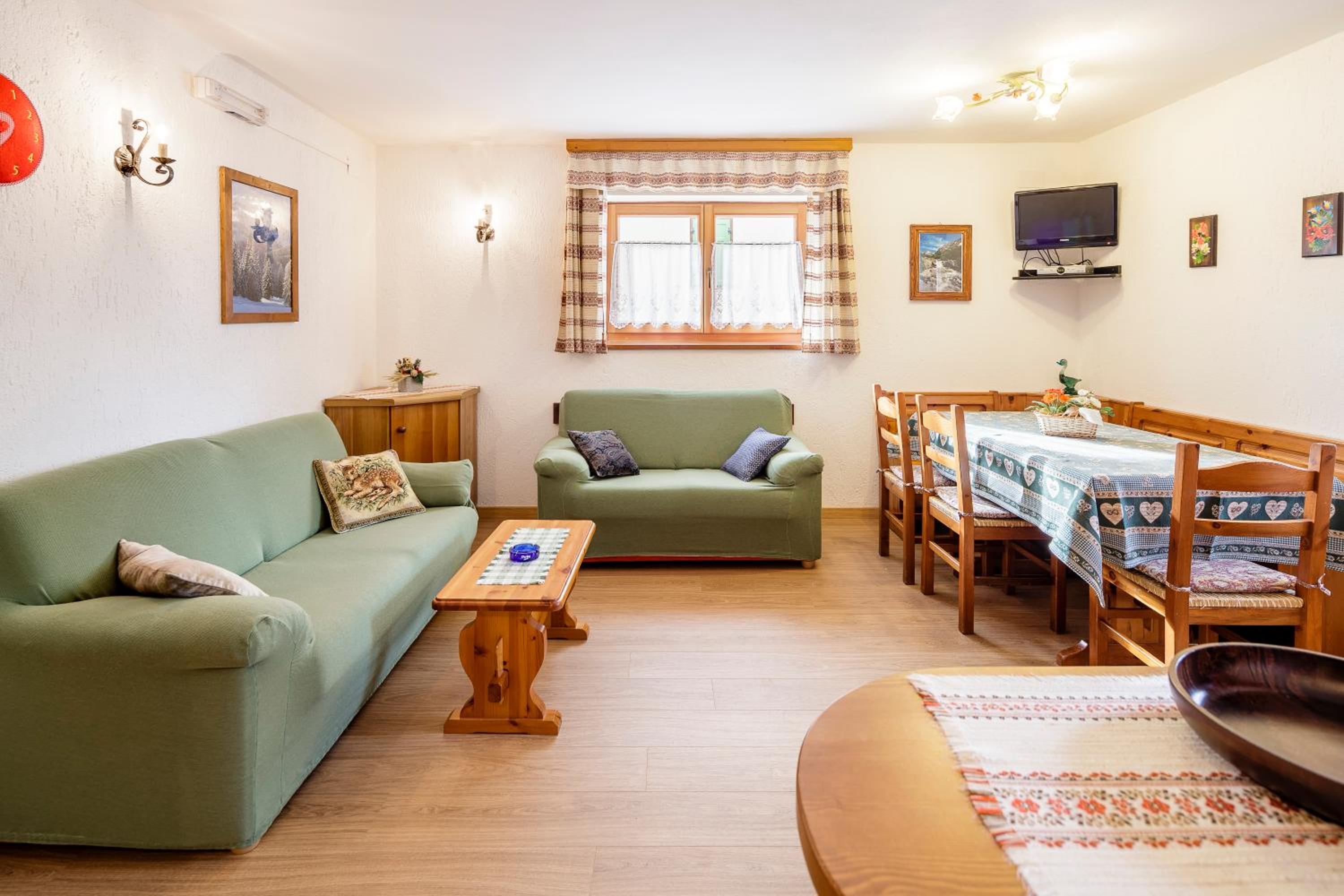 Two-Bedroom Apartment with Garden View