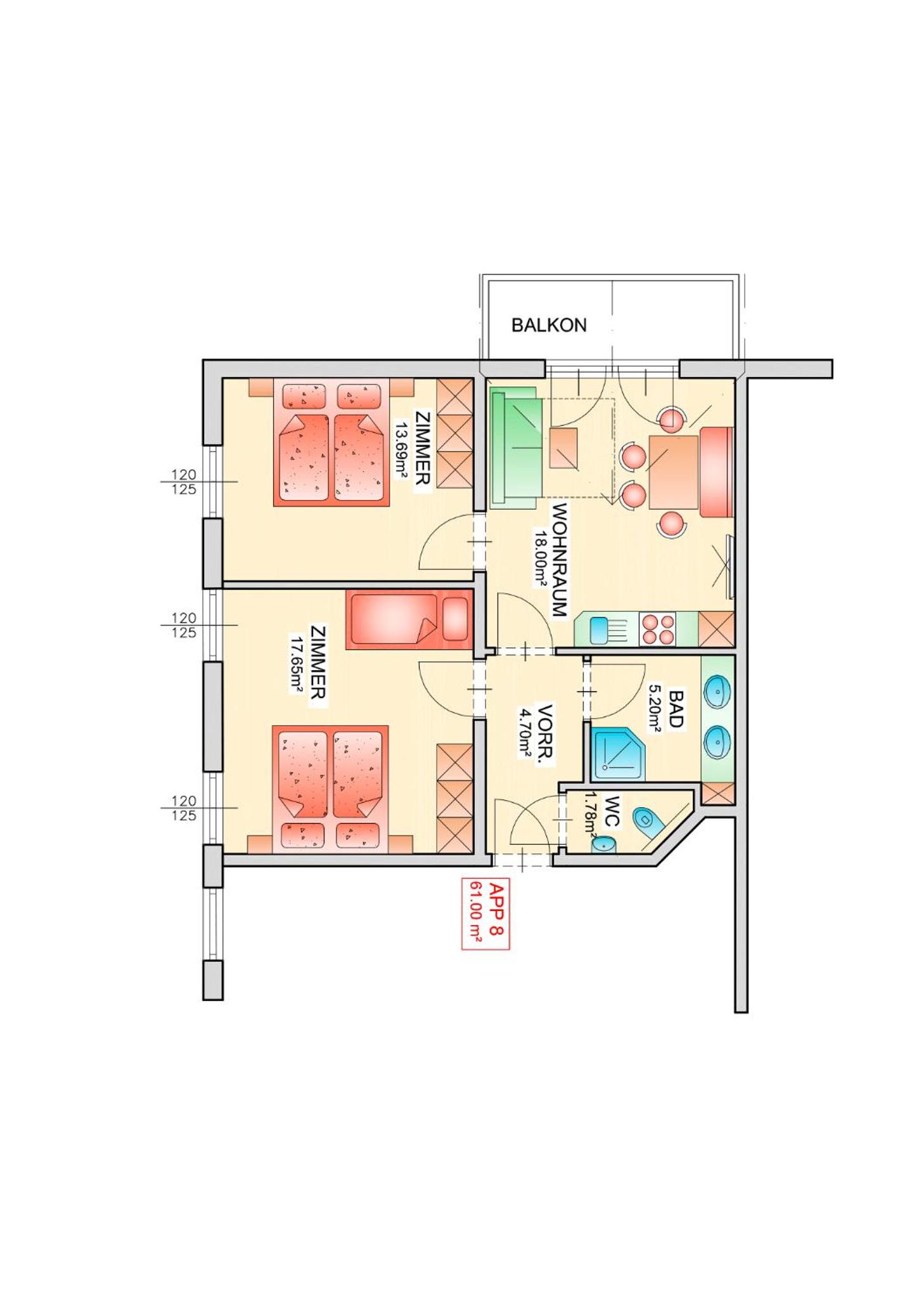Superior Apartment with Balcony - Photo 8