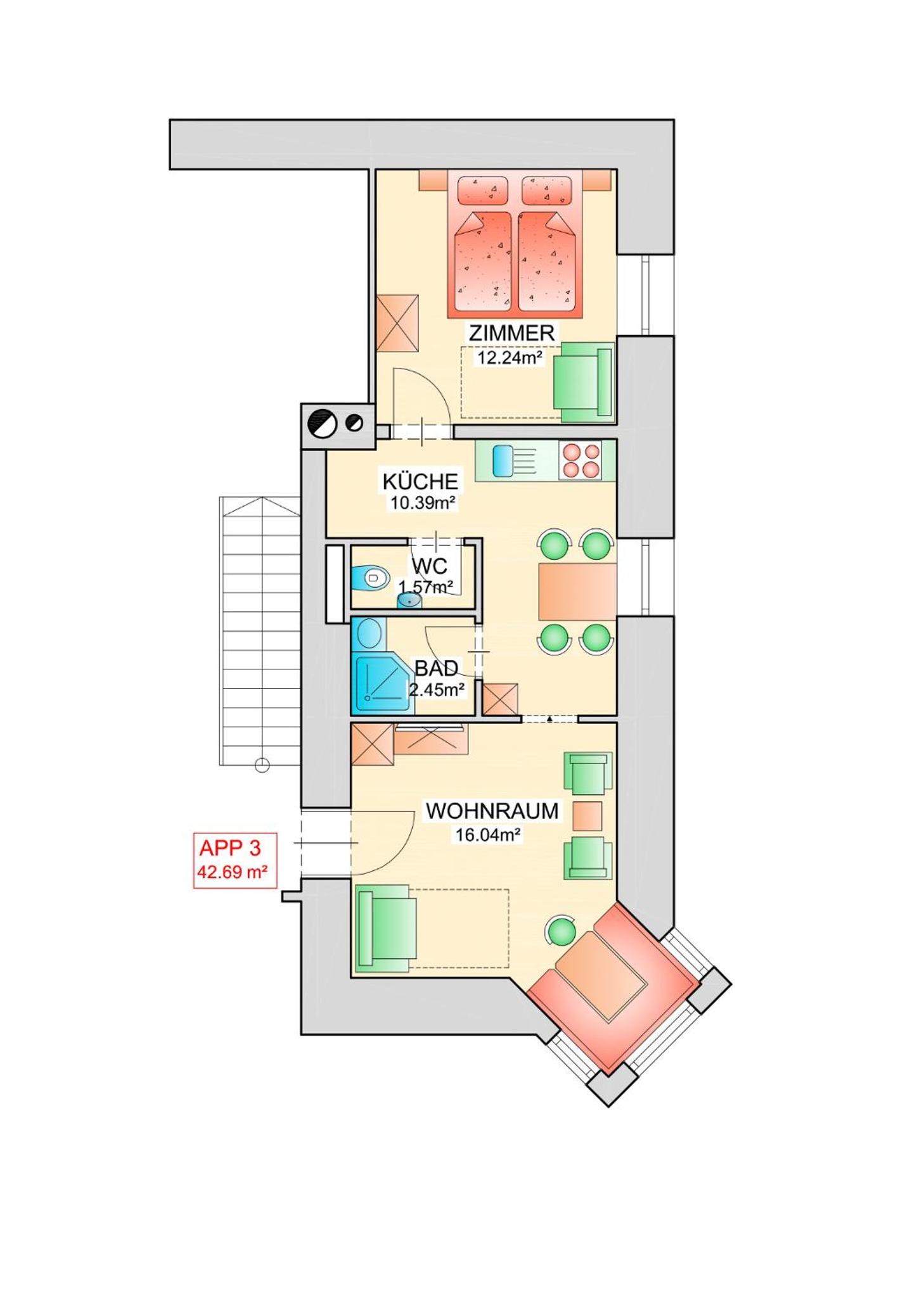 One-Bedroom Apartment (2 - 5 Adults) - Photo 6