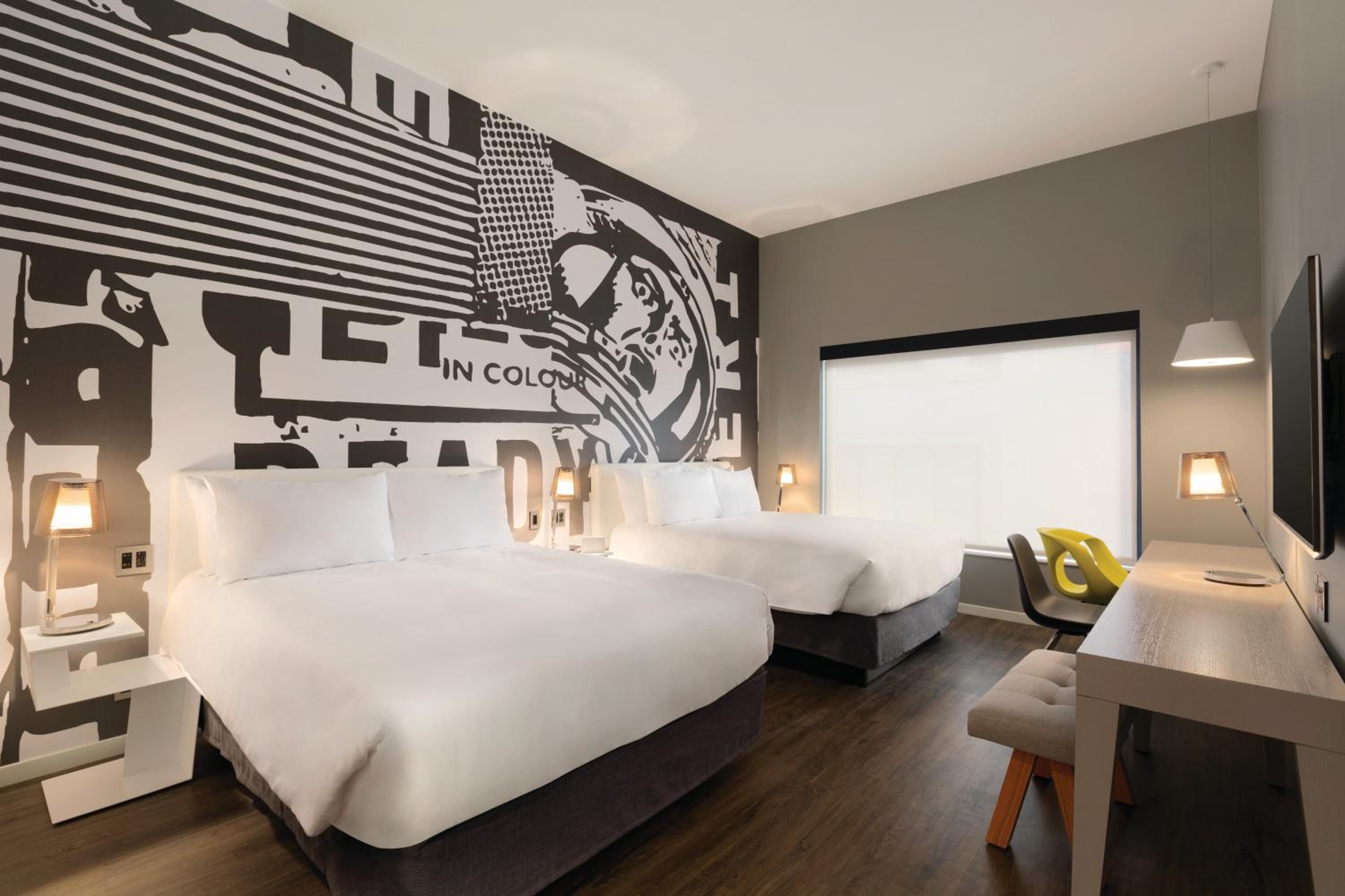 Queen Studio with Two Queen Beds at Radisson Red Minneapolis Downtown in Minneapolis