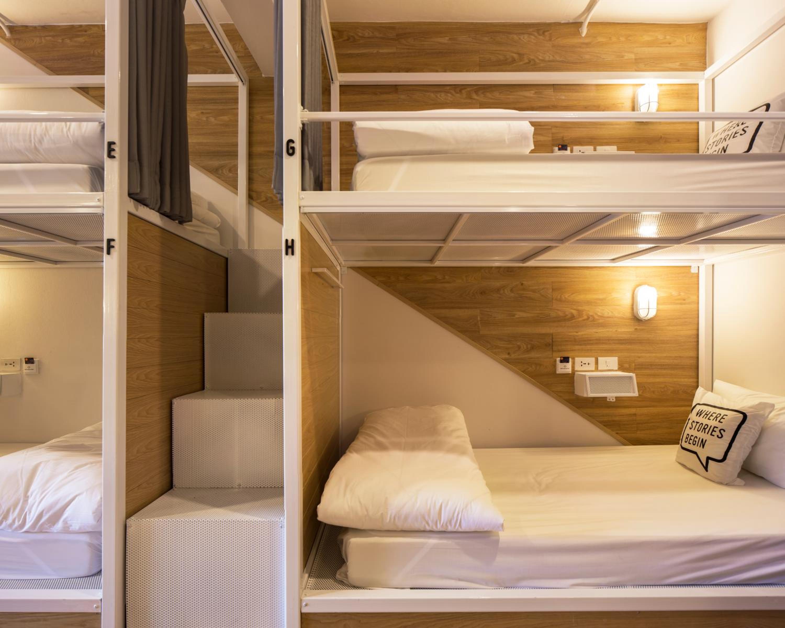 Bed in 8-Bed Female Dormitory Room photo 3