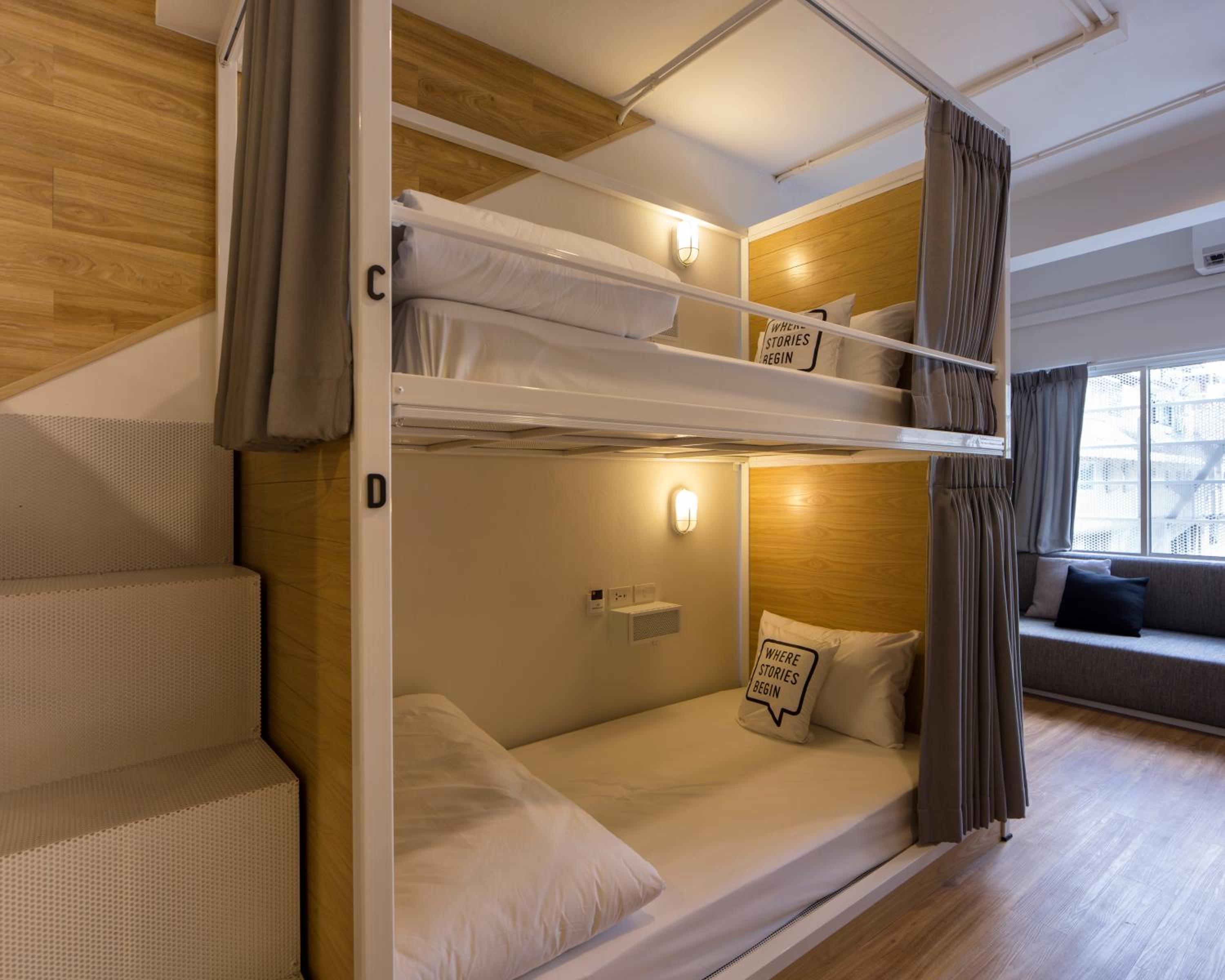 Bed in 8-Bed Female Dormitory Room photo 2