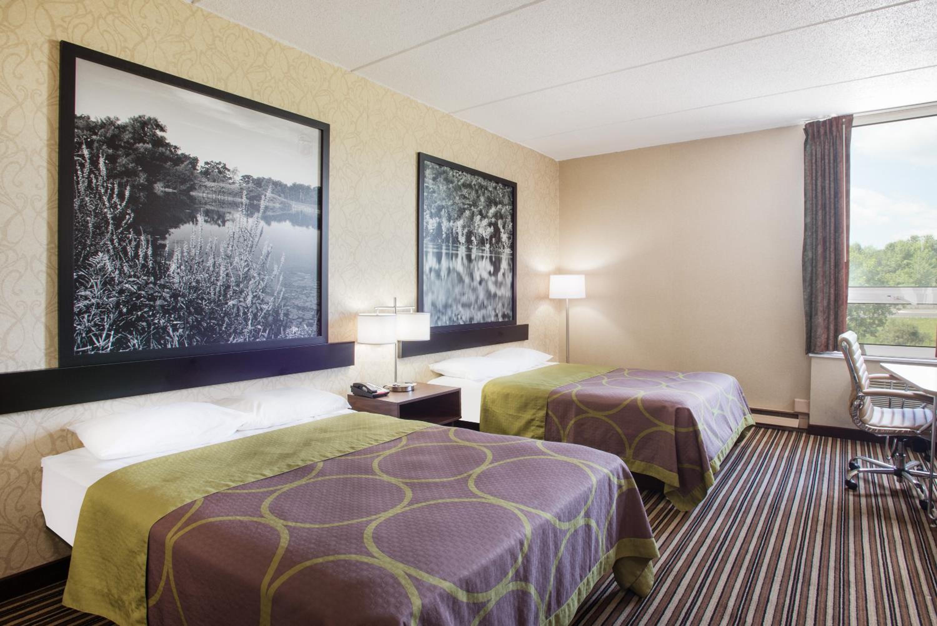 Double Room with Two Double Beds - Non-Smoking - Photo 7