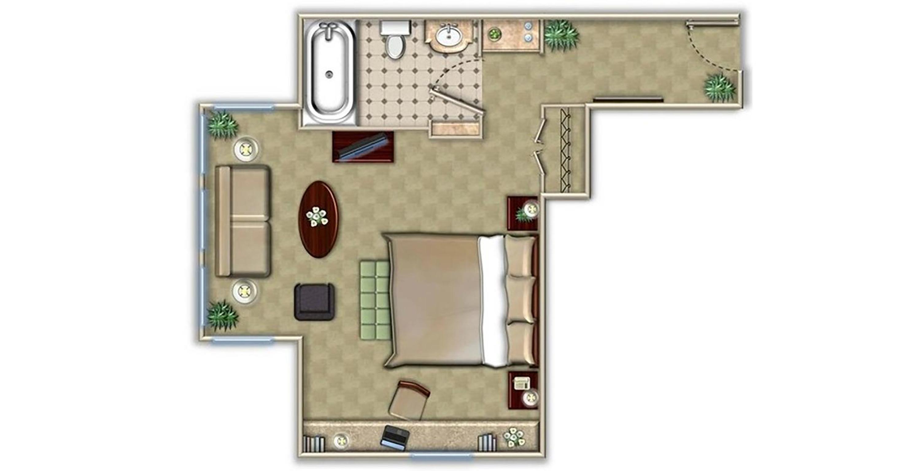 Junior Suite with One King Bed photo 3