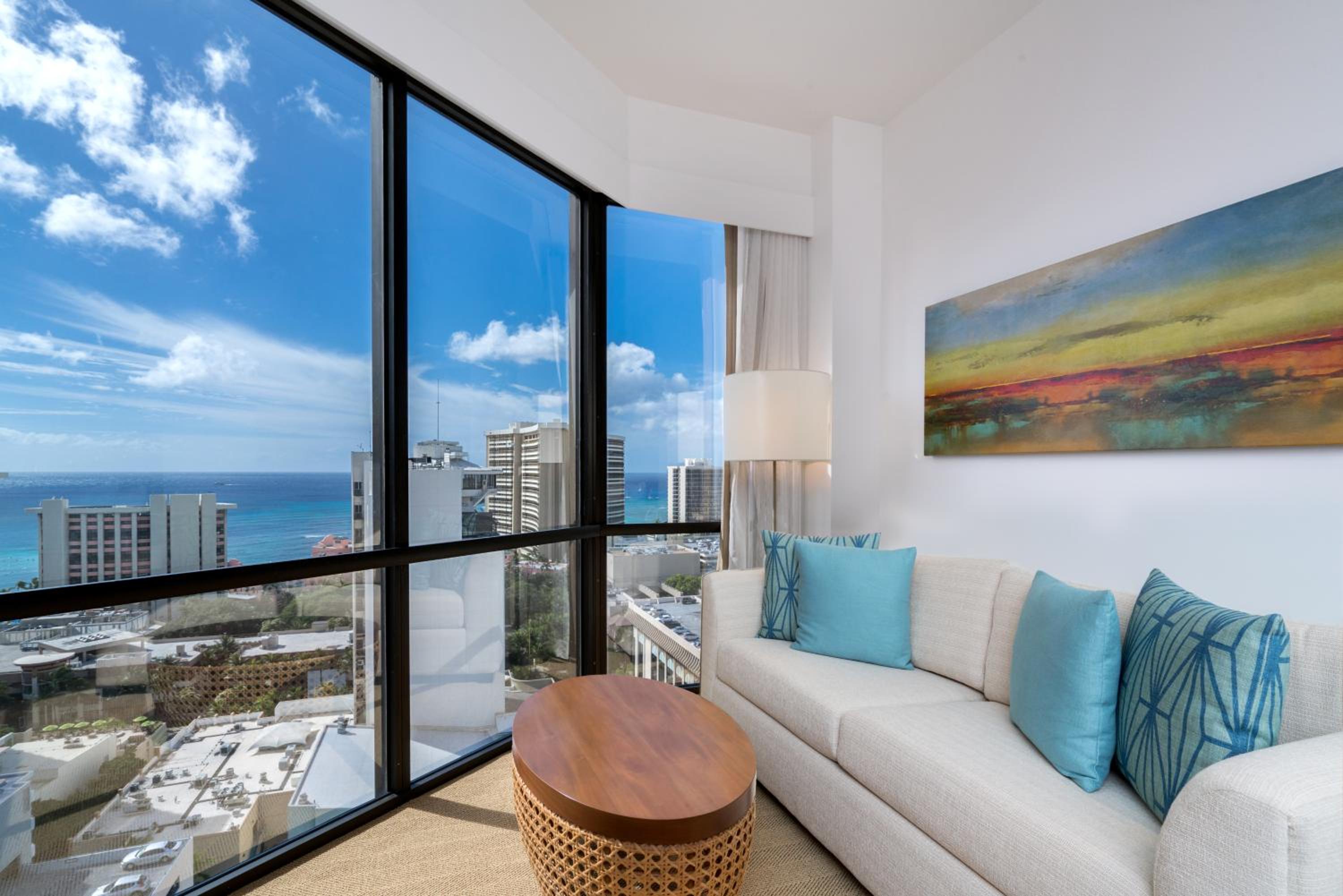 Queen Room with Two Queen Beds and Ocean View