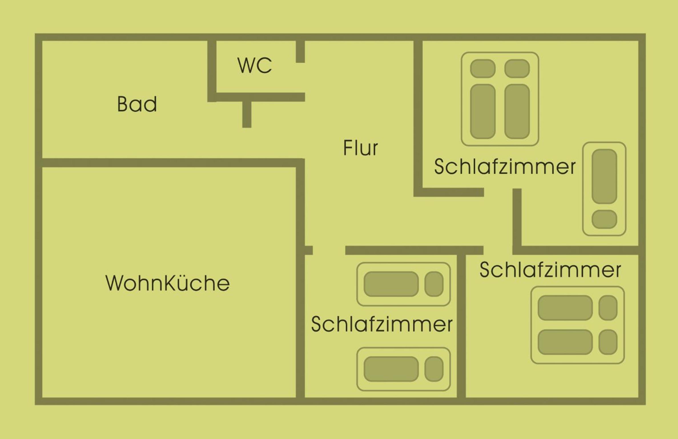 Three-Bedroom Apartment photo 2