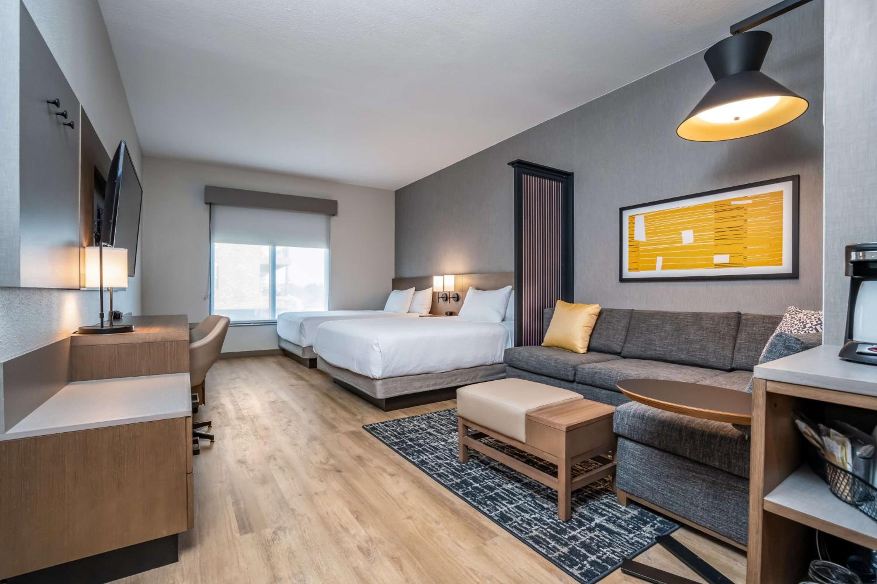 Queen Room with Two Queen Beds and Sofa Bed
