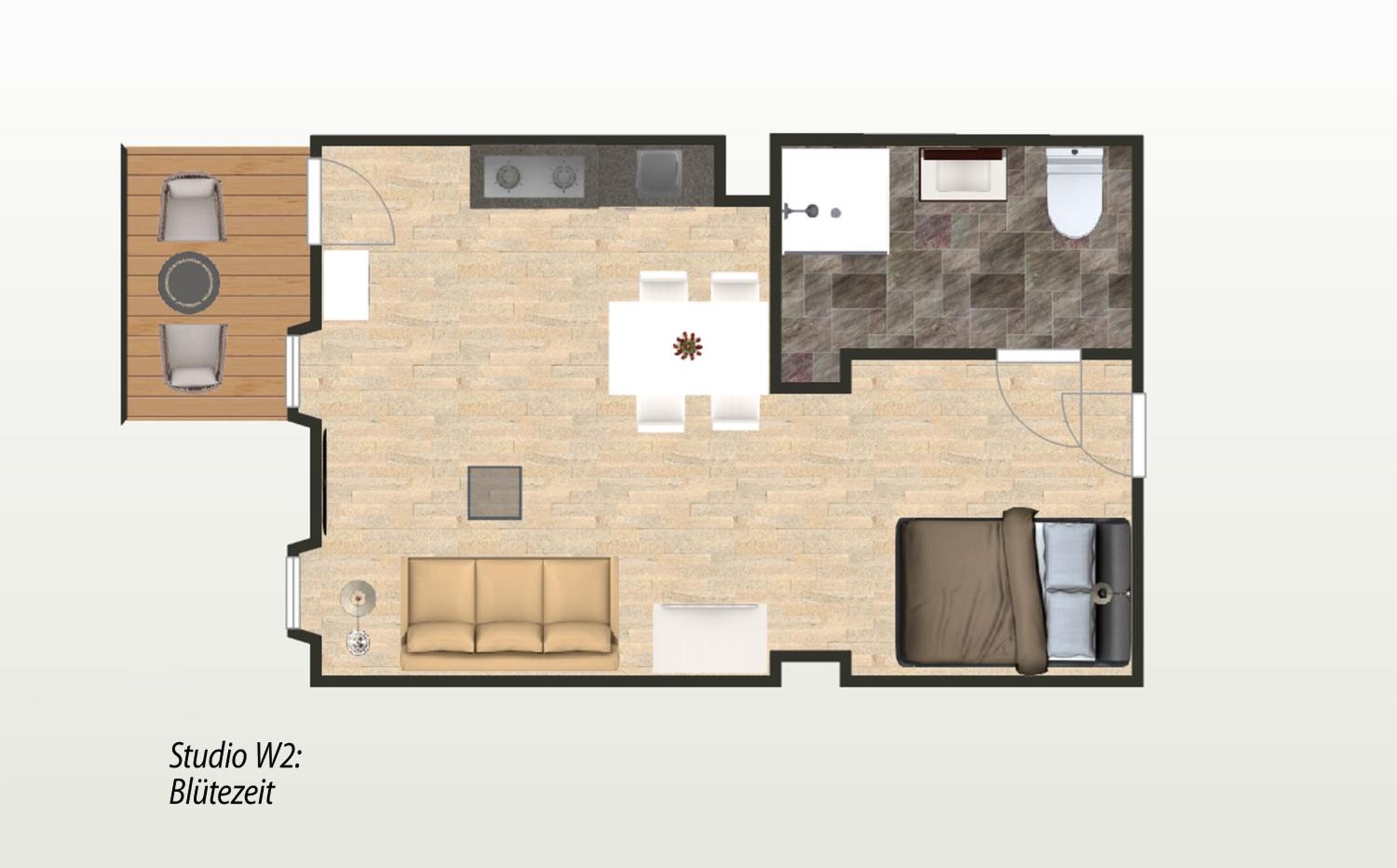 Apartment with Terrace - Photo 7