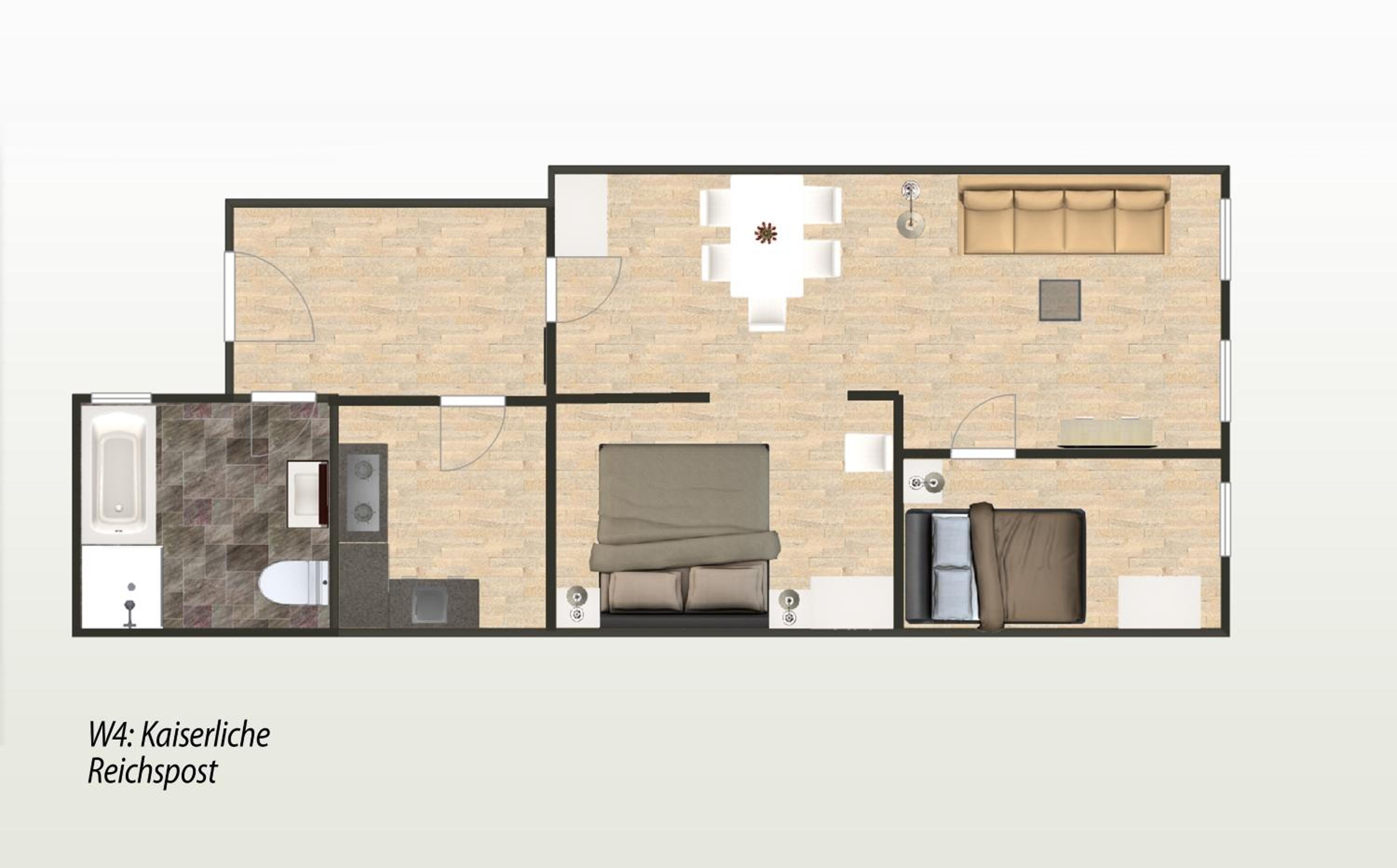 Two-Bedroom Apartment photo 2