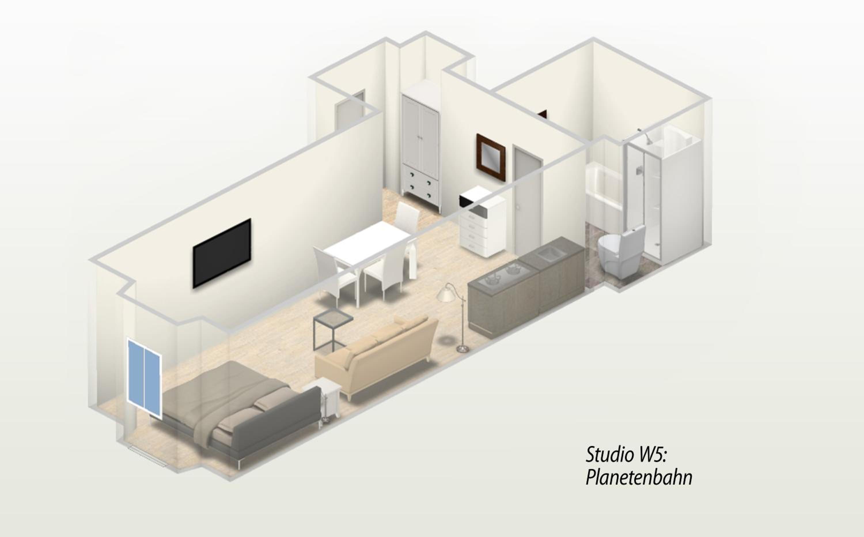Studio Apartment photo 3