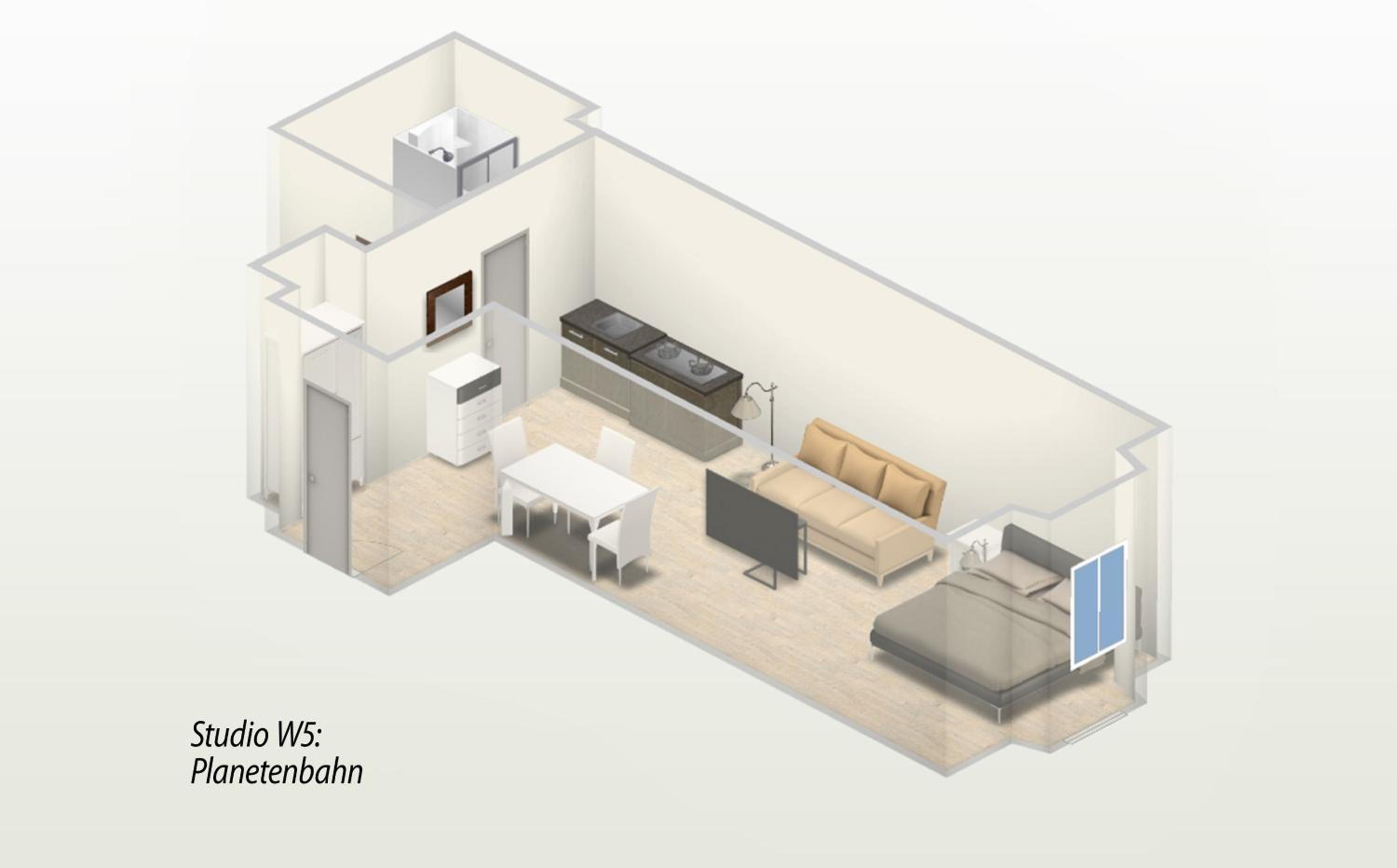 Studio Apartment photo 2