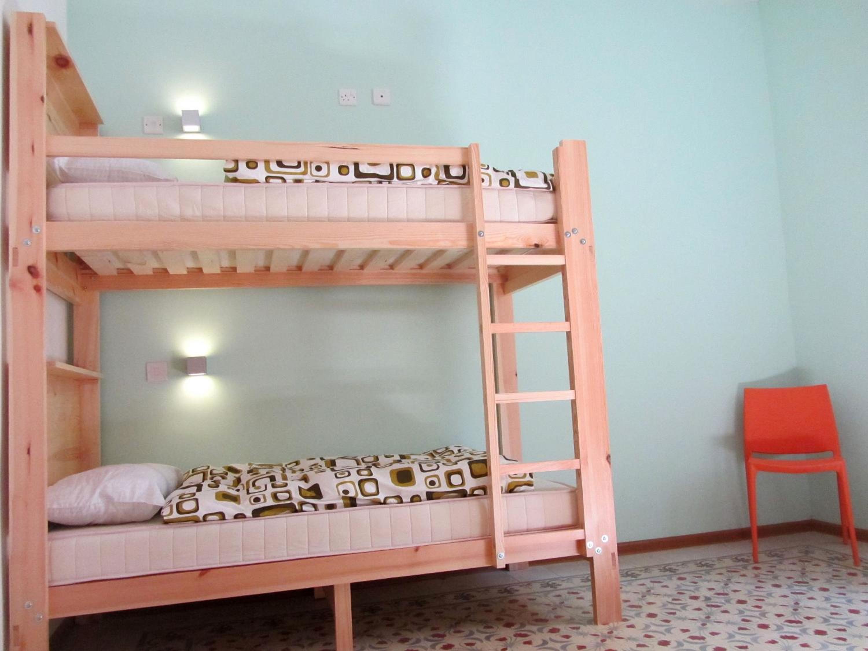 Bed in 4-Bed Mixed Dormitory Room with Private Bathroom