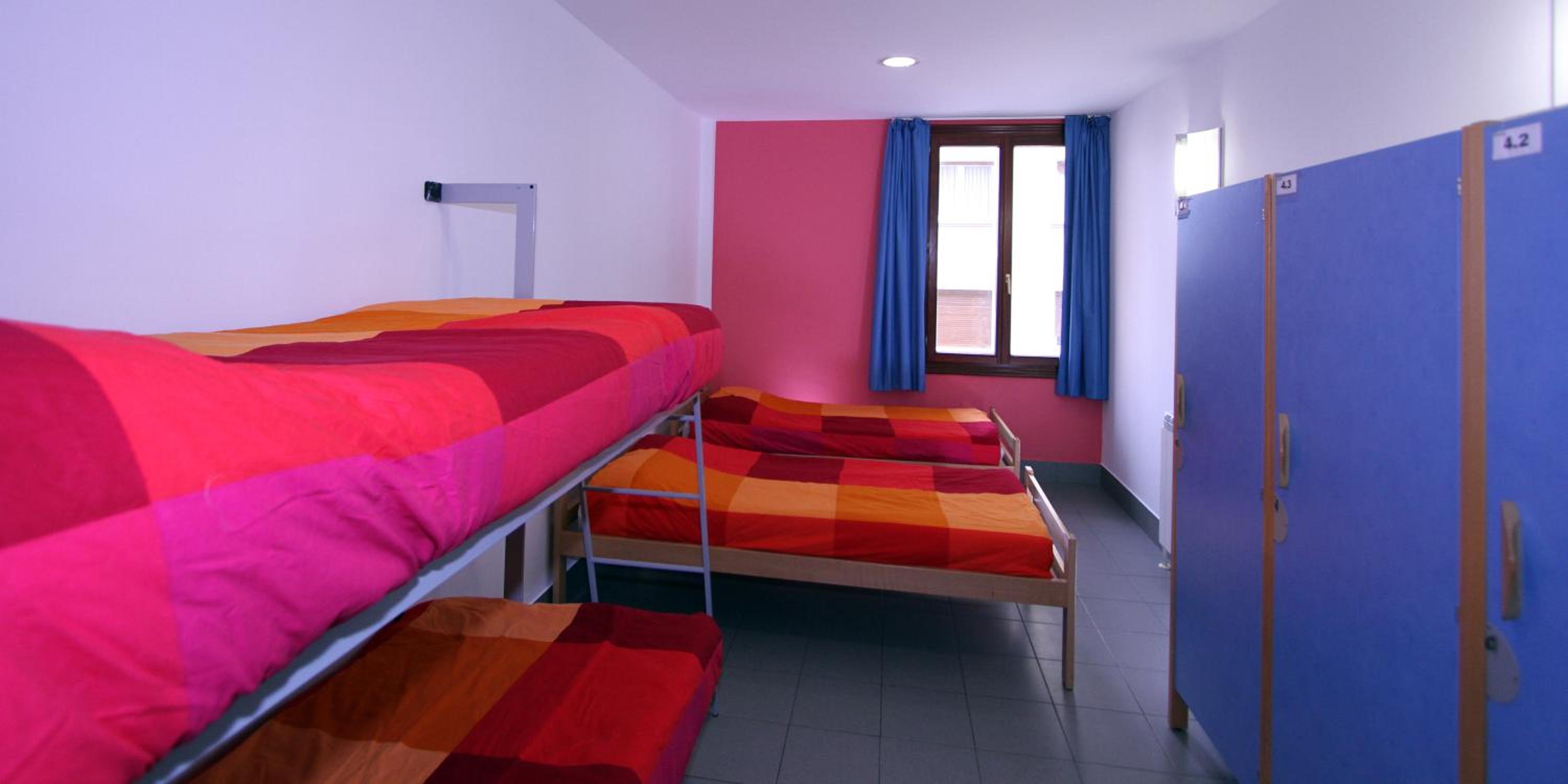 Cama en habitación compartida de 4 camas