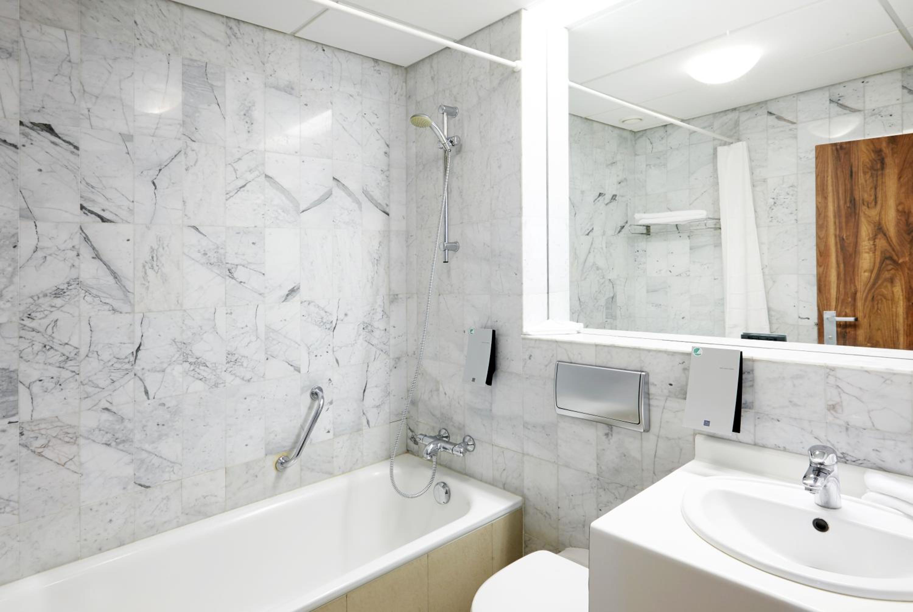 Relax in a chic, calming space just for you.