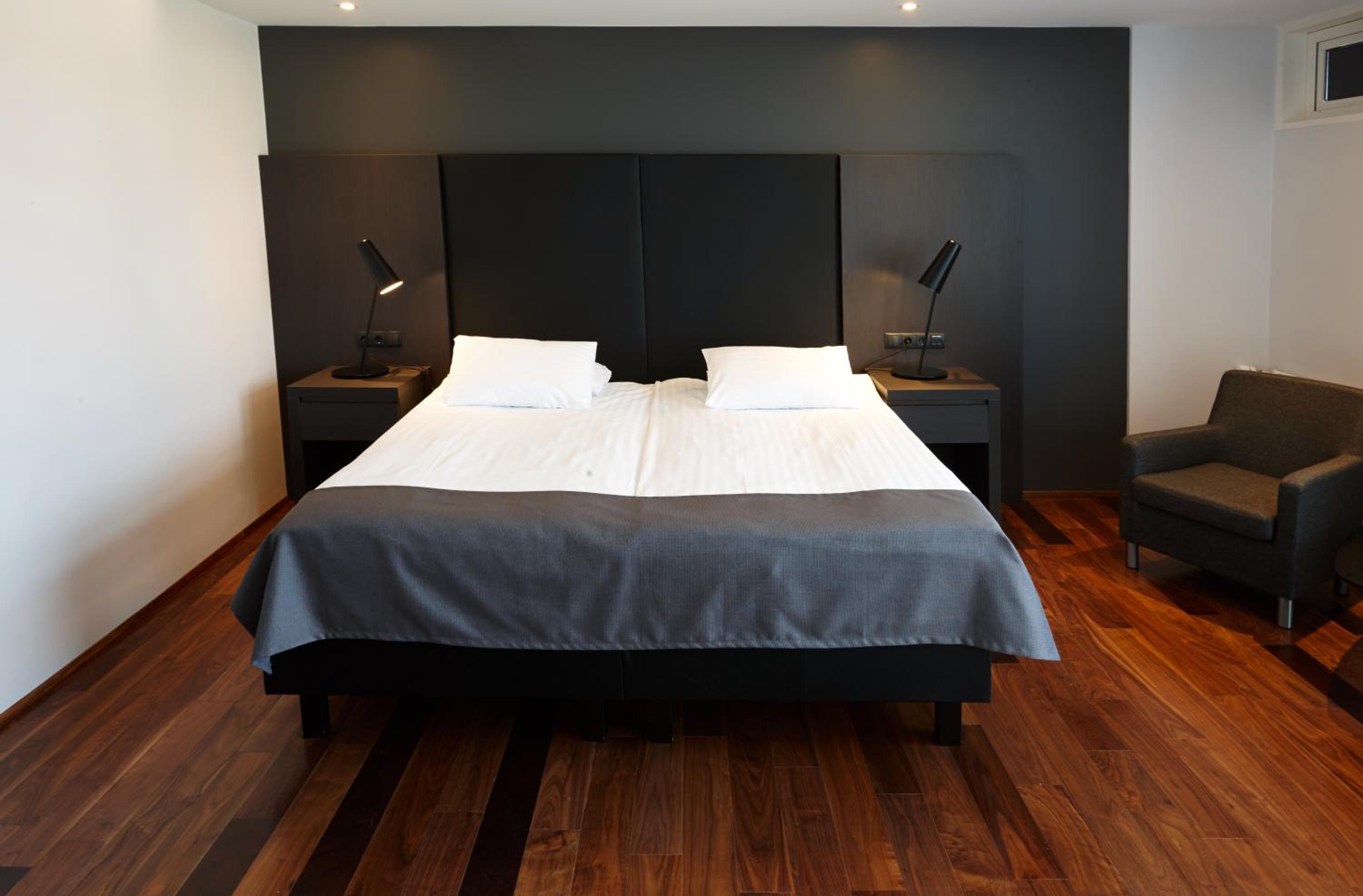 Relax in this cozy, inviting sleeping space.