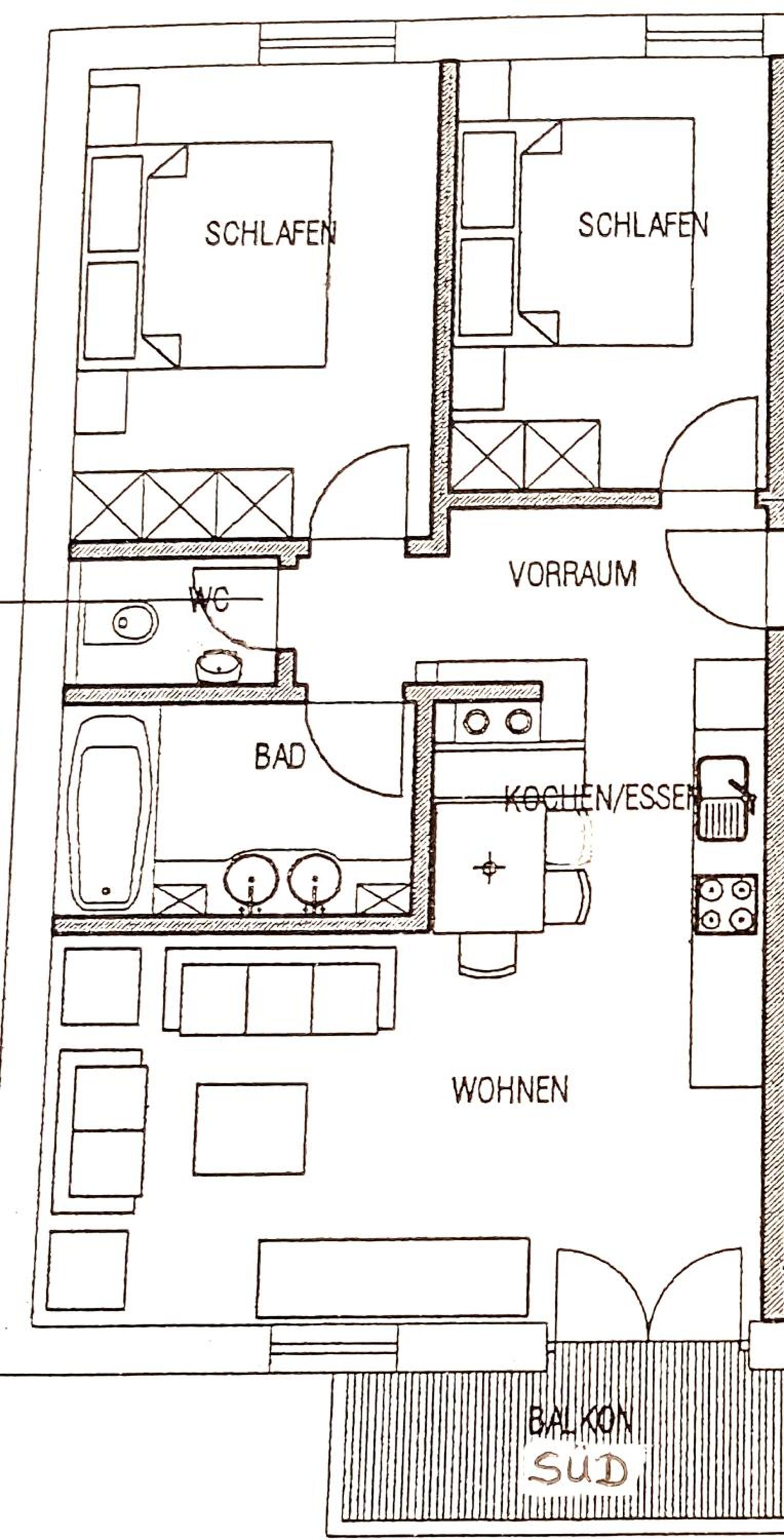 Two-Bedroom Apartment photo 2