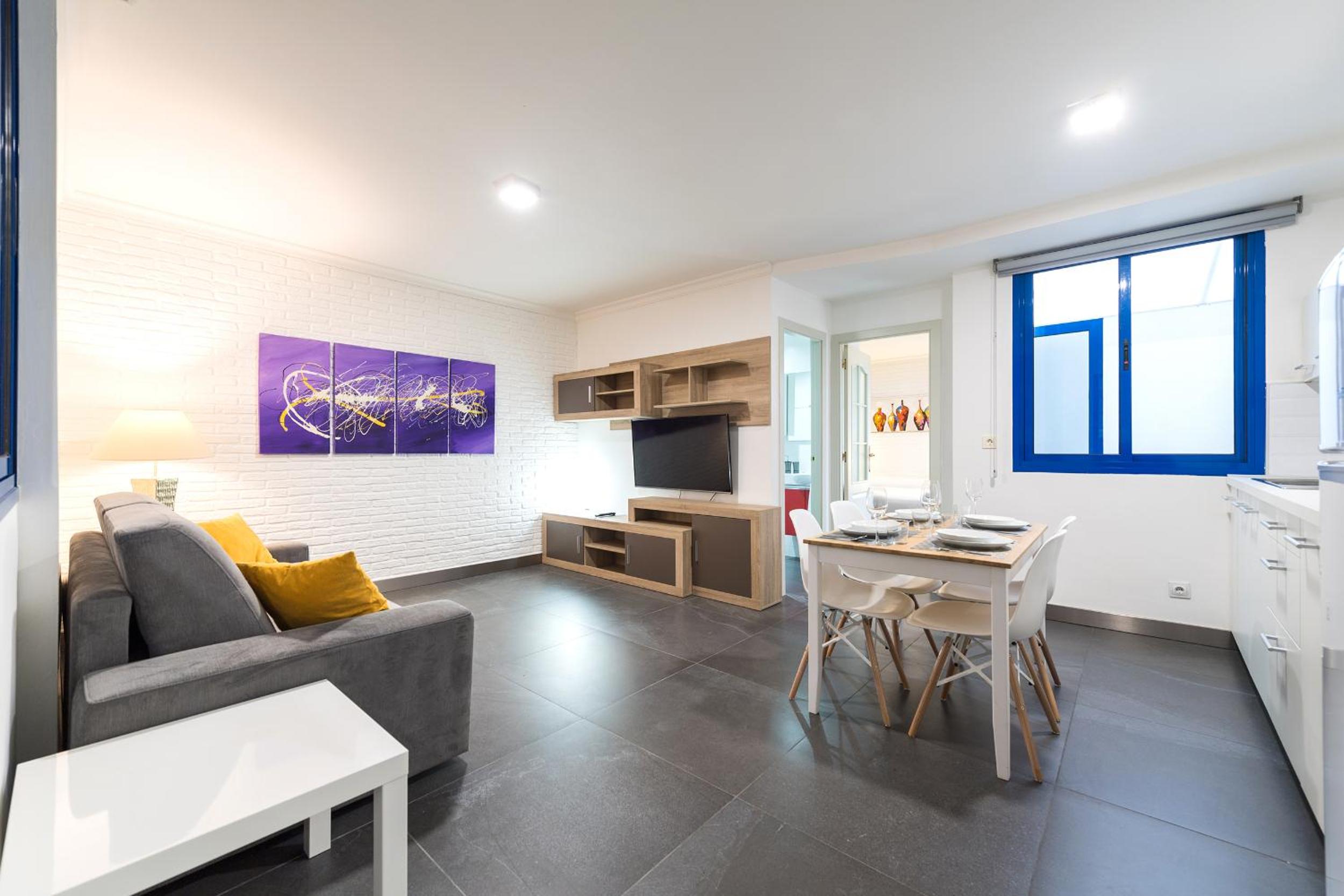 Apartamento de dos habitaciones