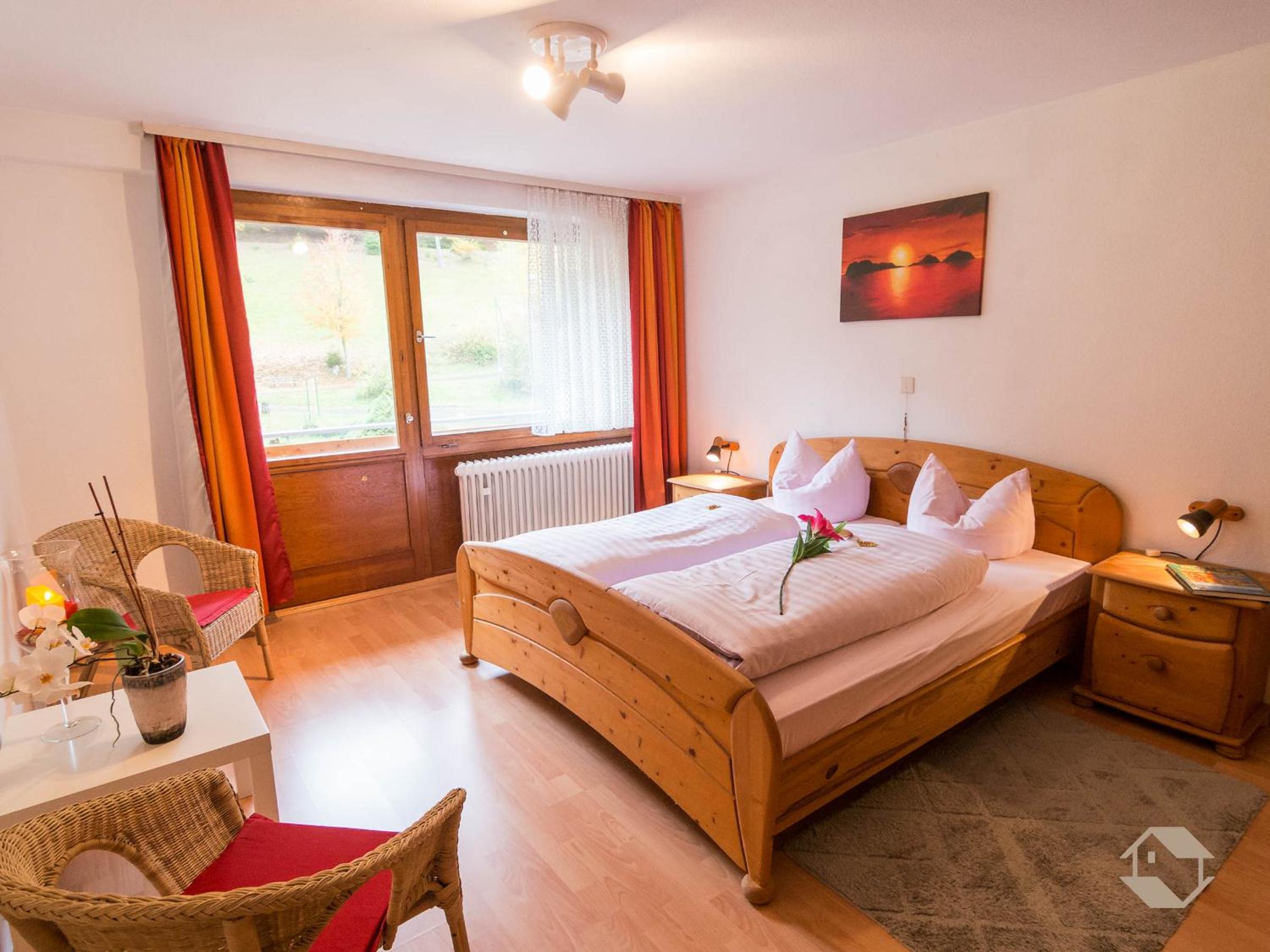 Two-Bedroom Deluxe Apartment with Garden View