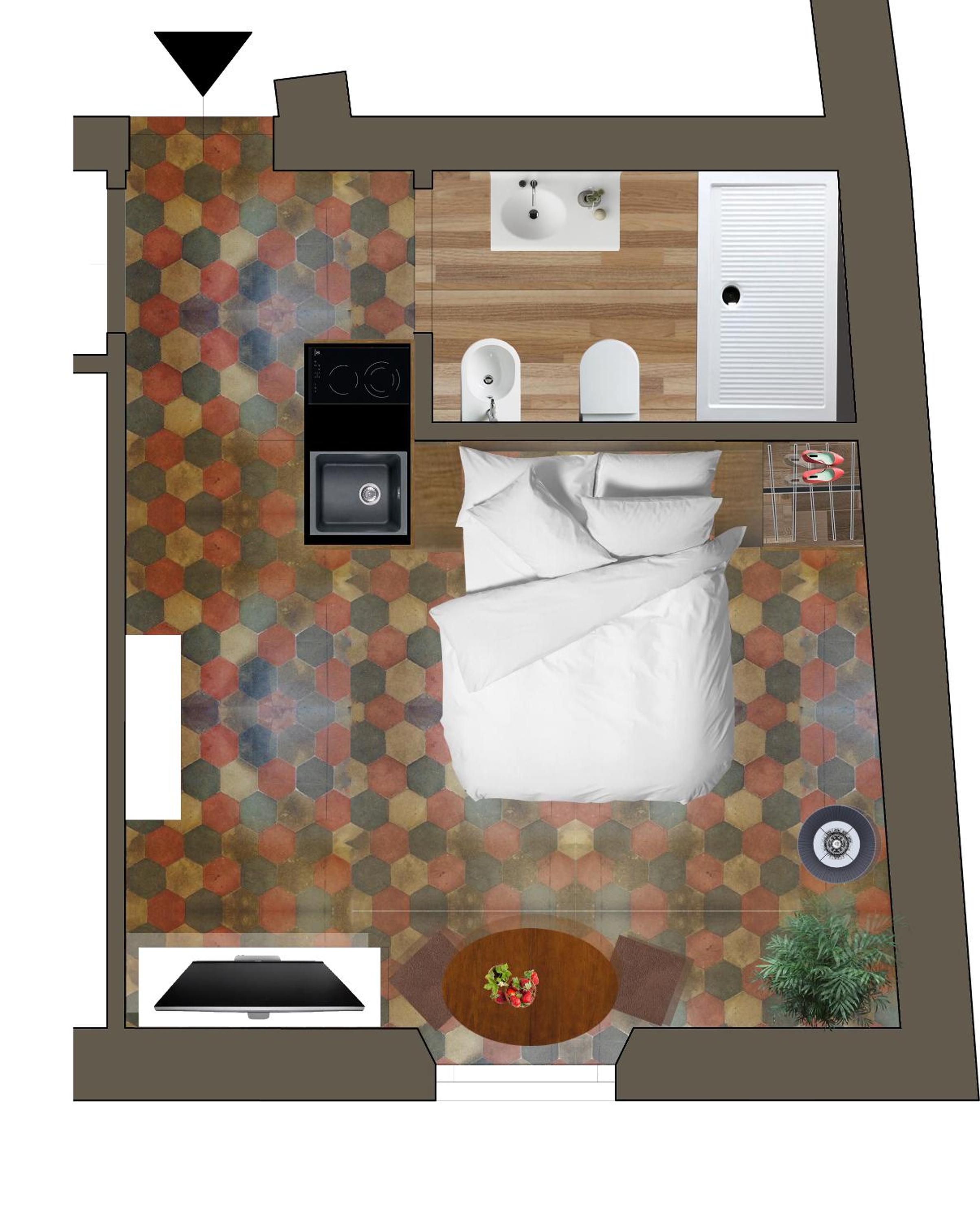 Studio with View (2 Adults)