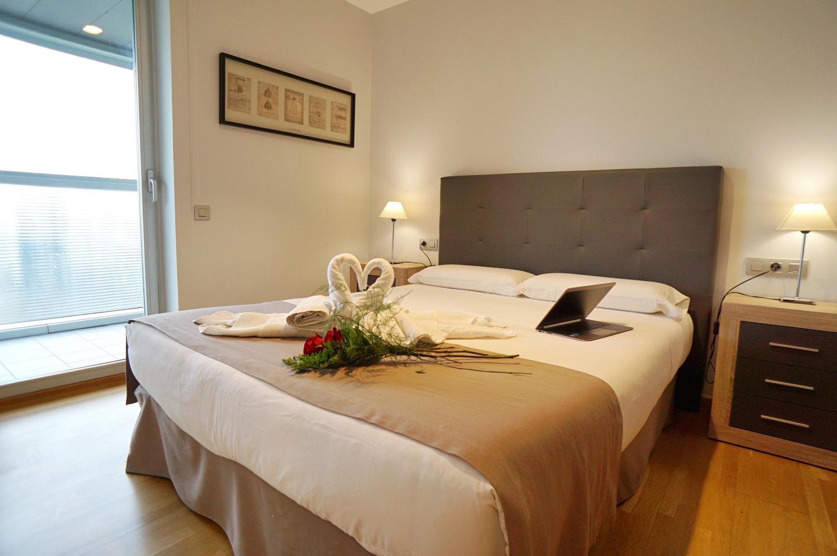 Apartamento de una habitación con terraza
