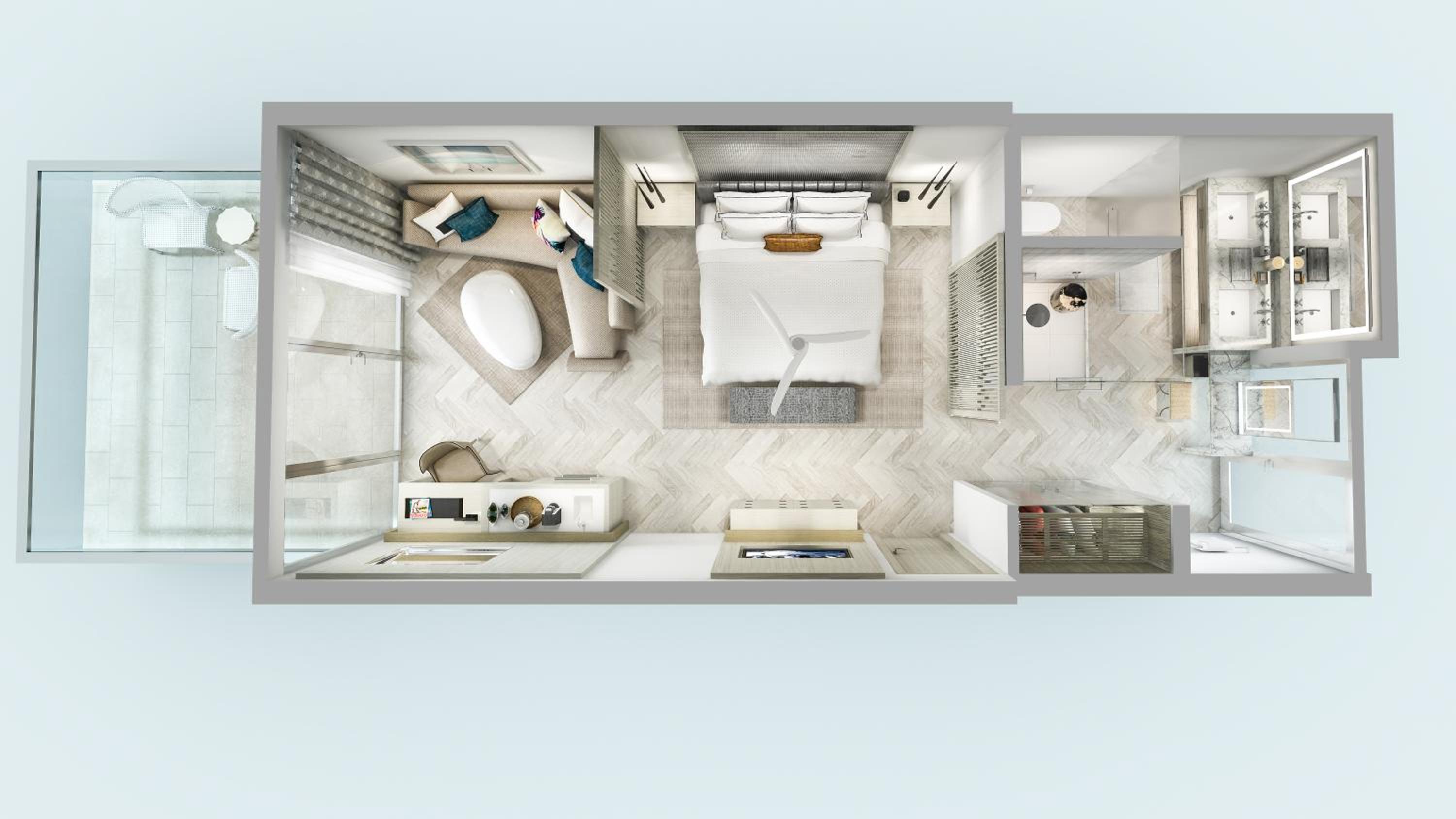 Luxury Second Floor Balcony Suite  photo 2