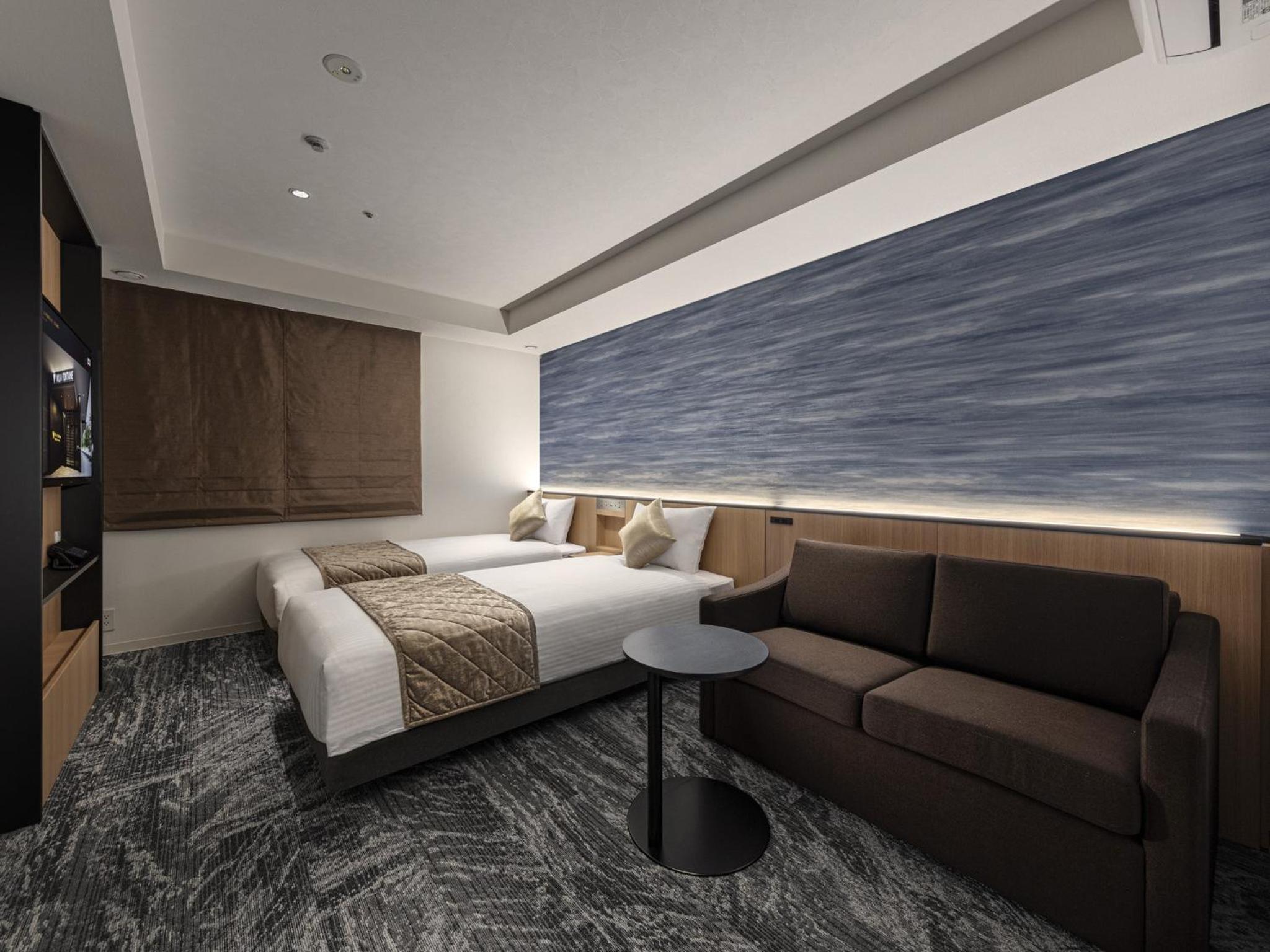 Moderate Twin Room with Access to Private Bath/Sauna (90 Min, Advance Request Required)