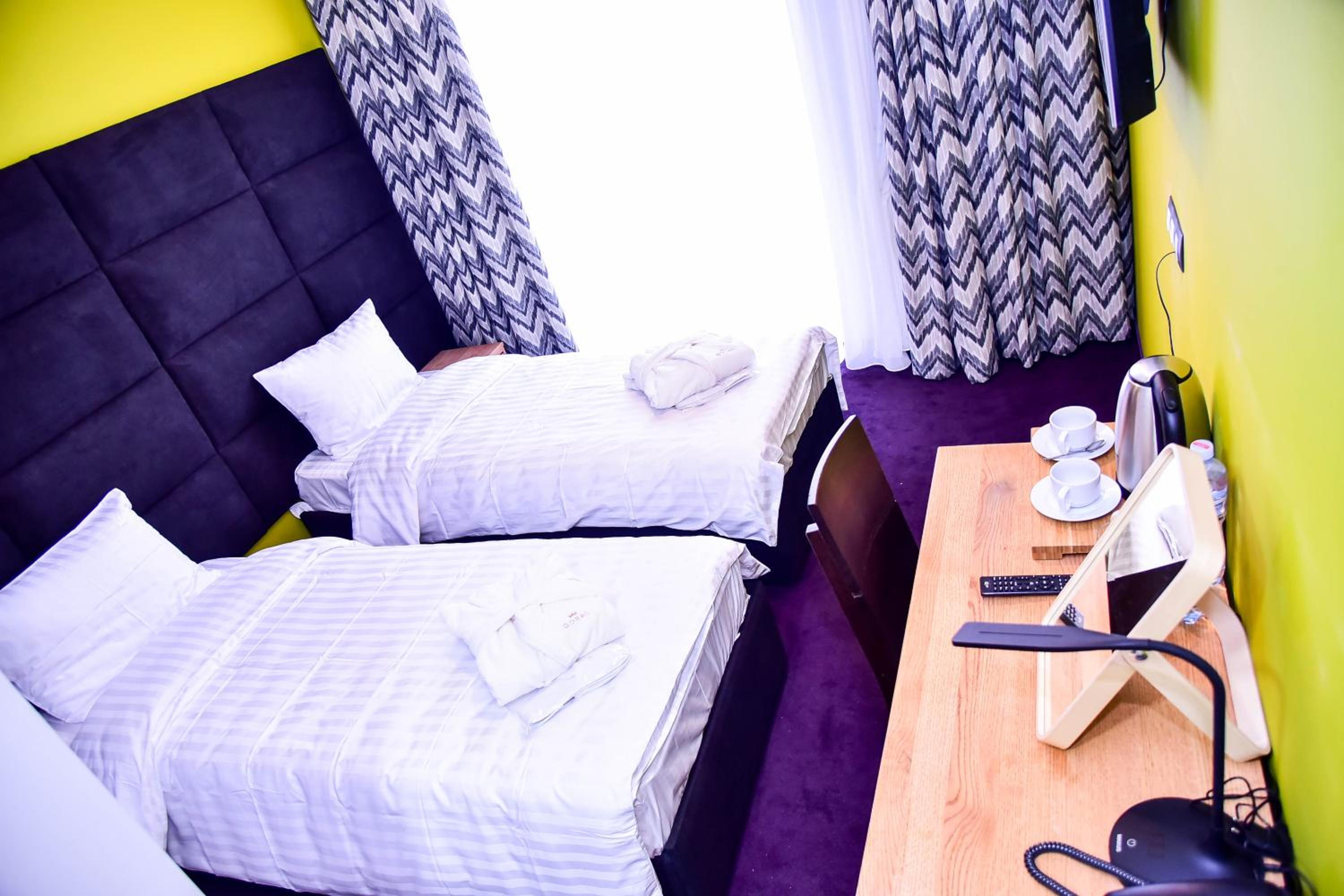 Twin Room with Mountain View and Spa Access photo 1