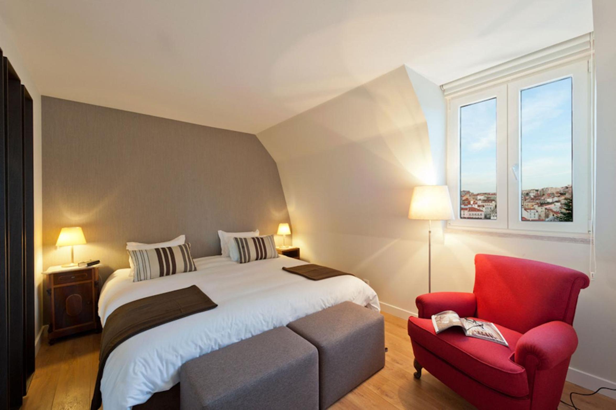 Suite With Partial City View