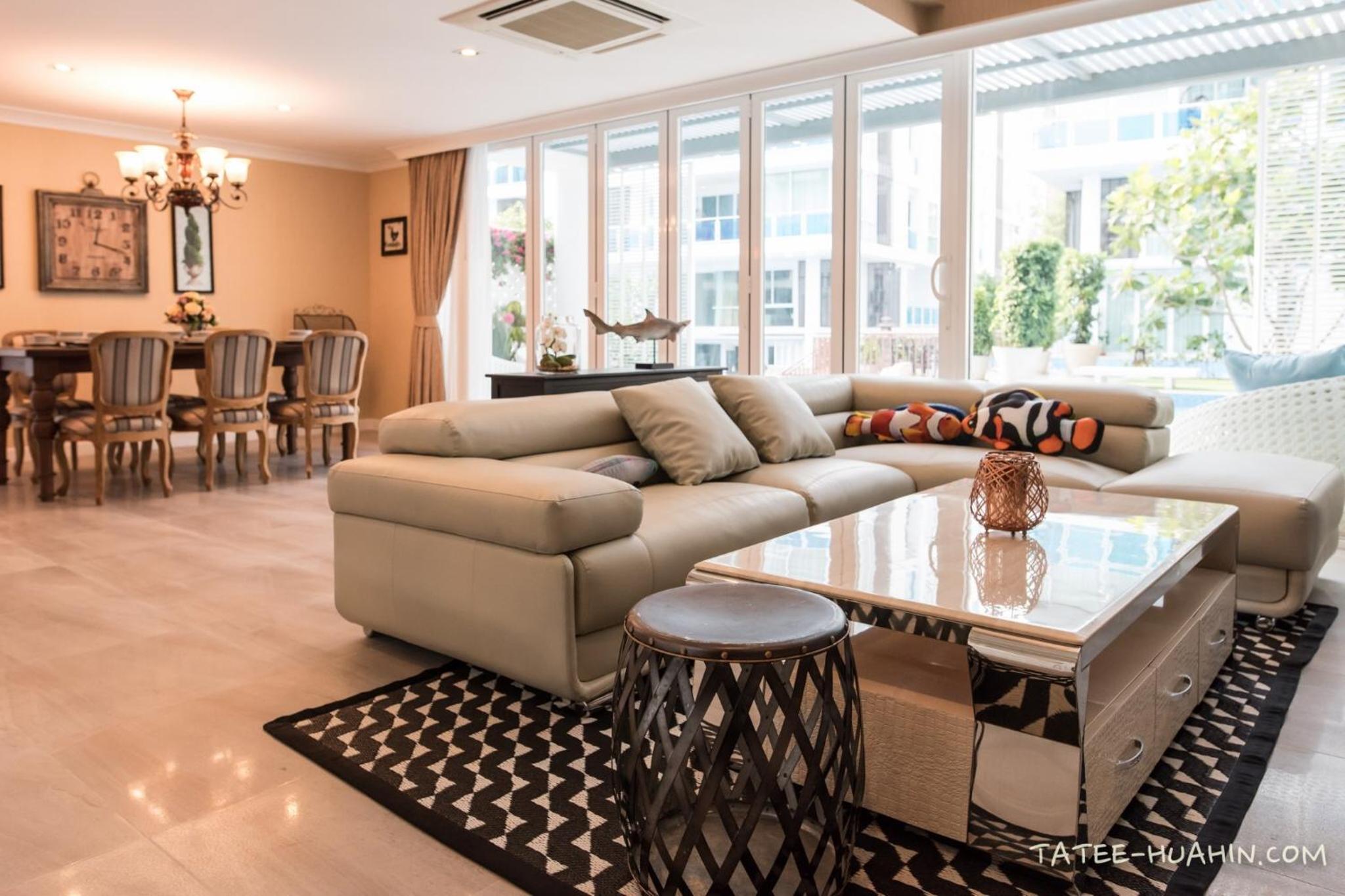 Three Bedroom Duplex Pool Access Apartment