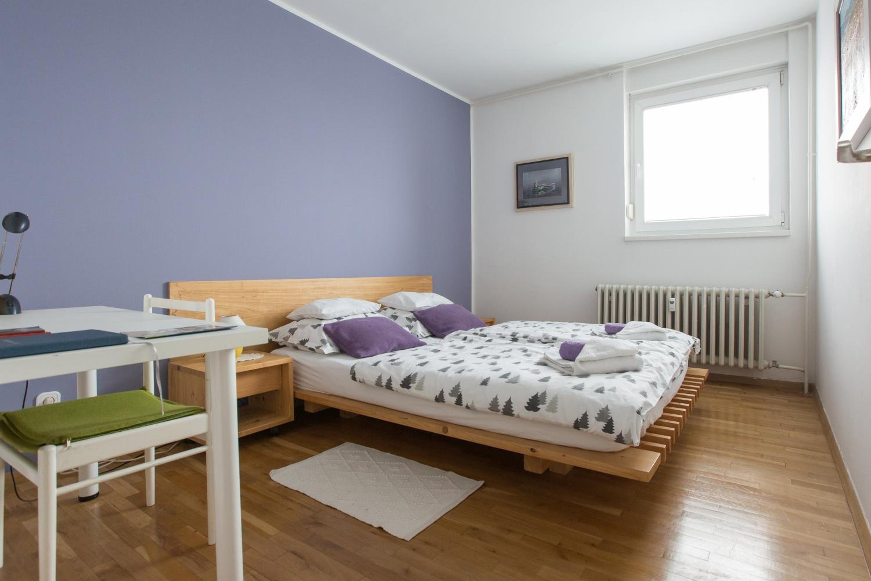 Comfort One-Bedroom Apartment with Balcony