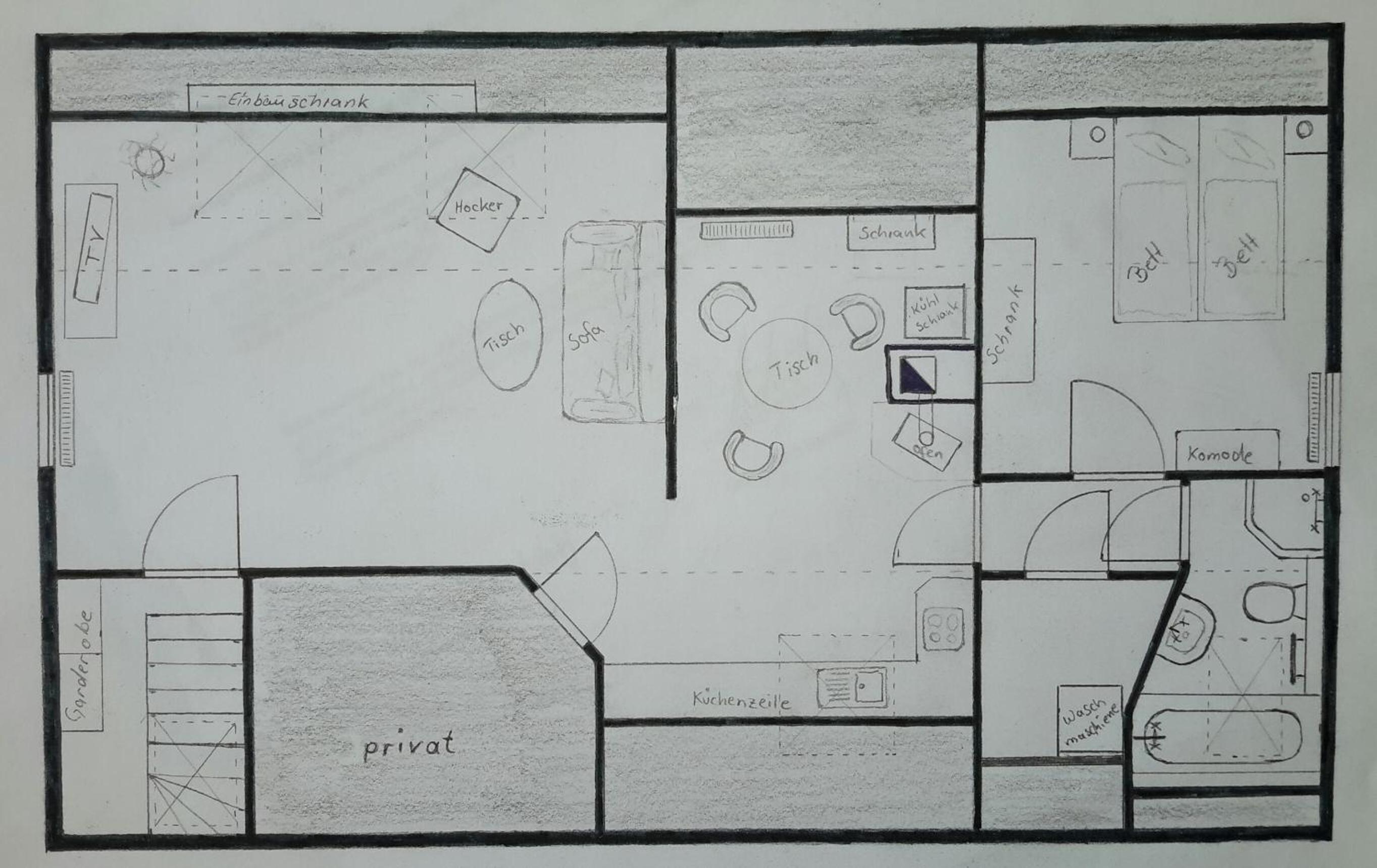 One-Bedroom Apartment photo 2